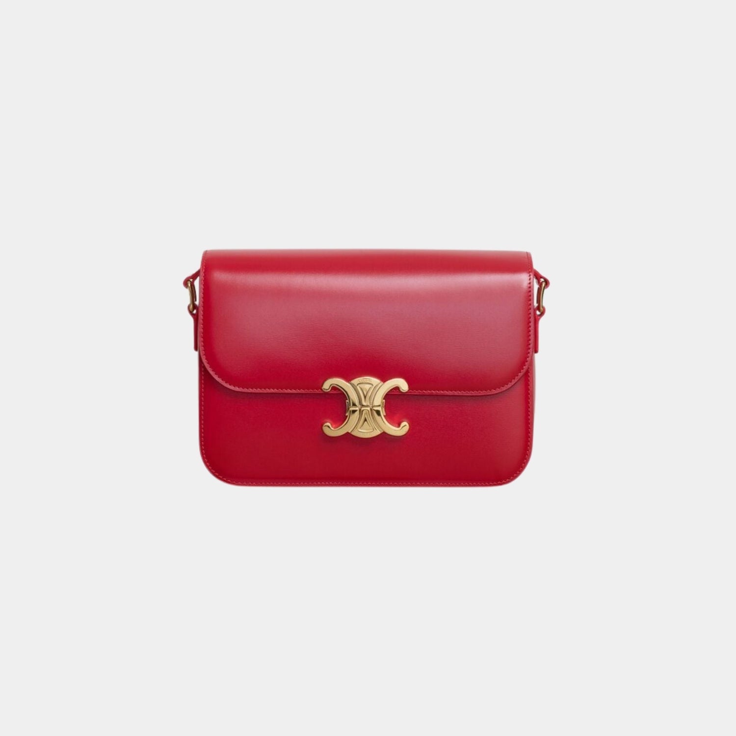 Classique Triomphe Bag In Shiny Calfskin Handbag