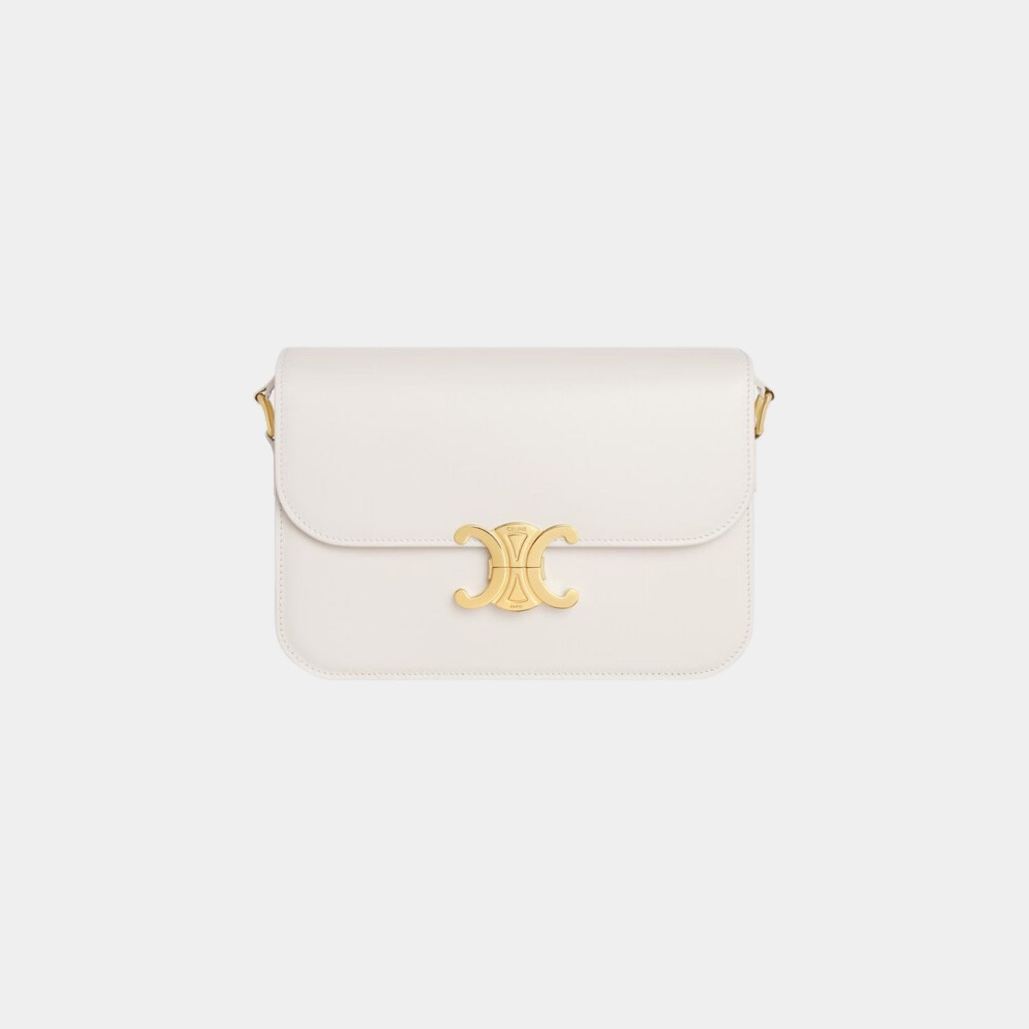 Classique Triomphe Bag In Shiny Calfskin Handbag