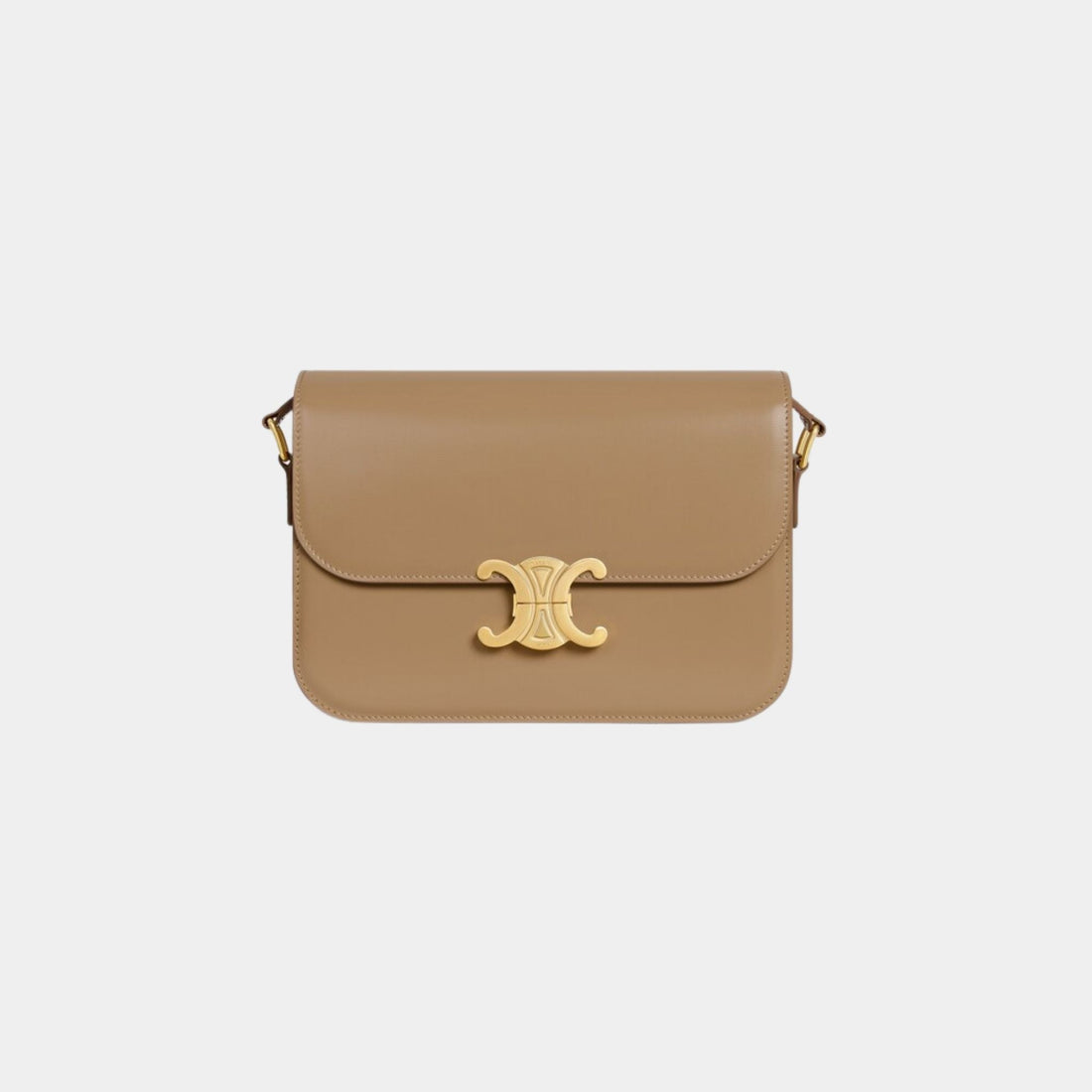 Classique Triomphe Bag In Shiny Calfskin Handbag