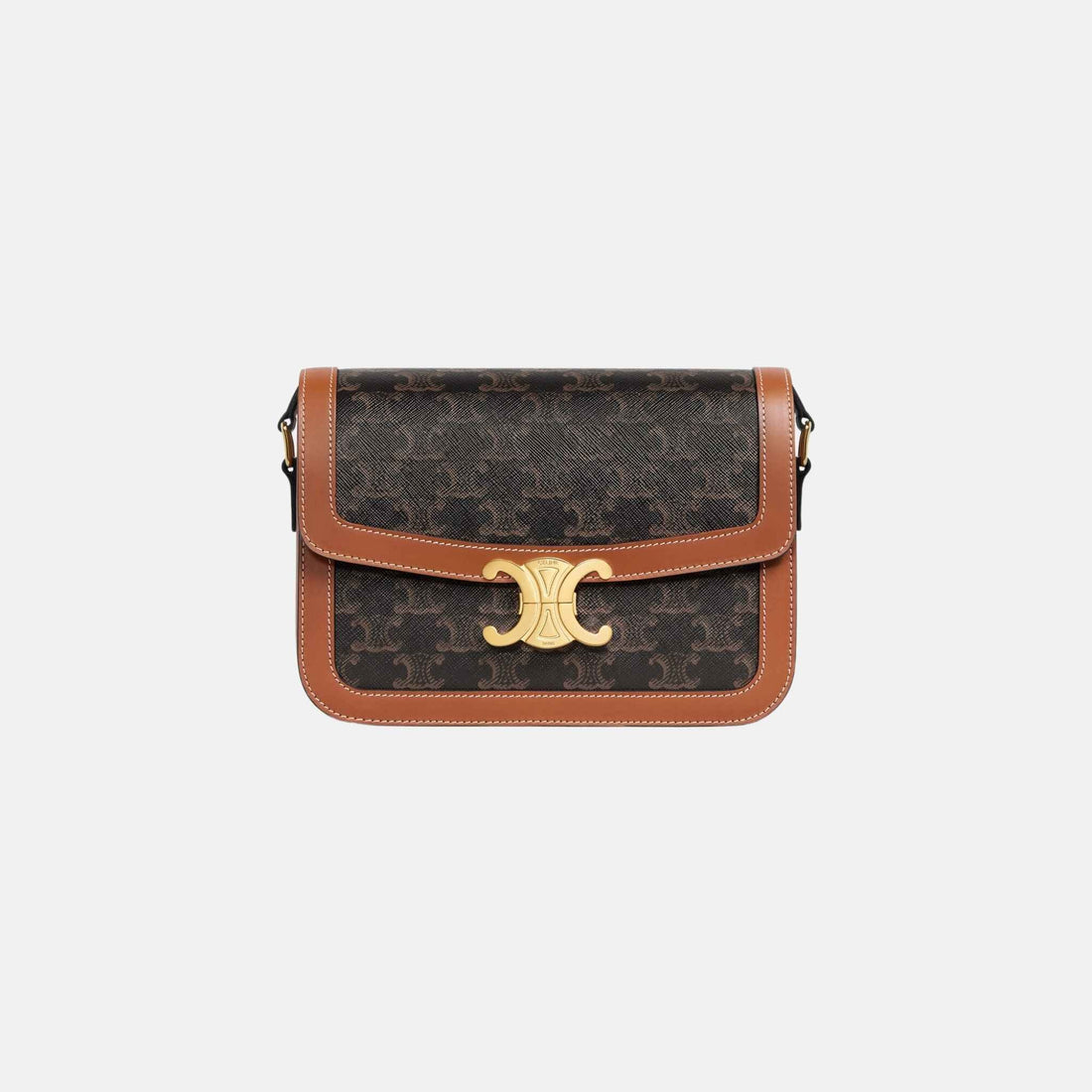 Classique Triomphe Bag In Triomphe Canvas And Calfskin