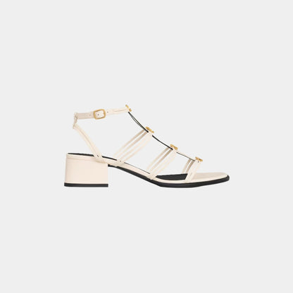 Celine Clemence Multi Triomphe Sandal in Lambskin