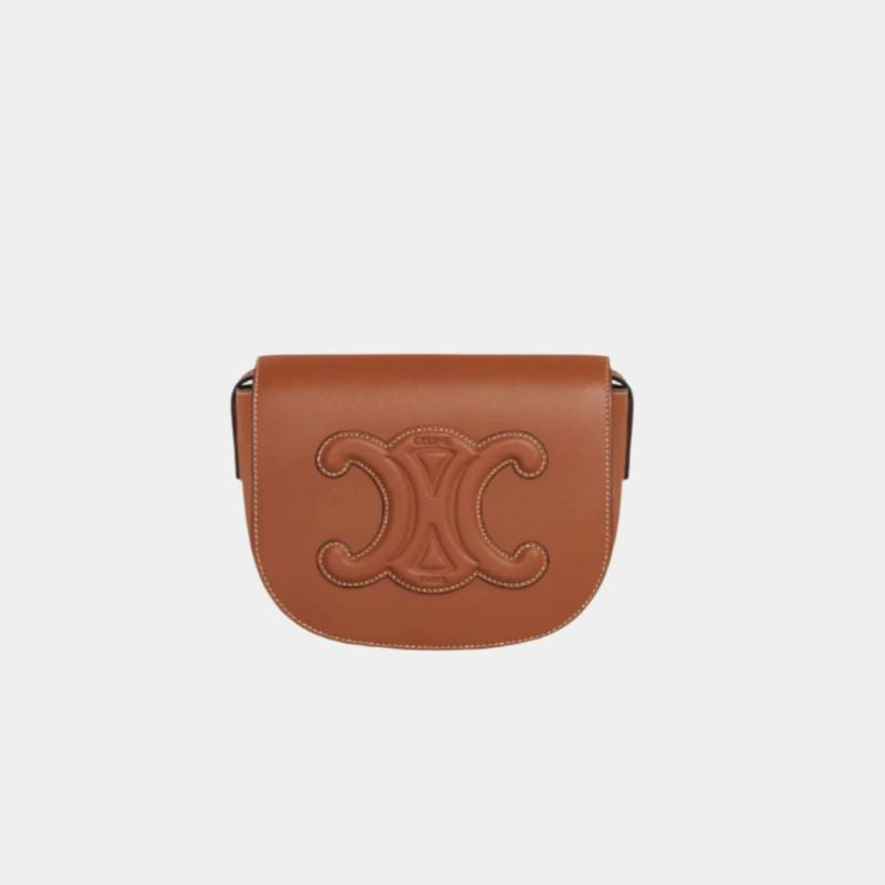 Folco Cuir Triomphe In Smooth Calfskin Handbag