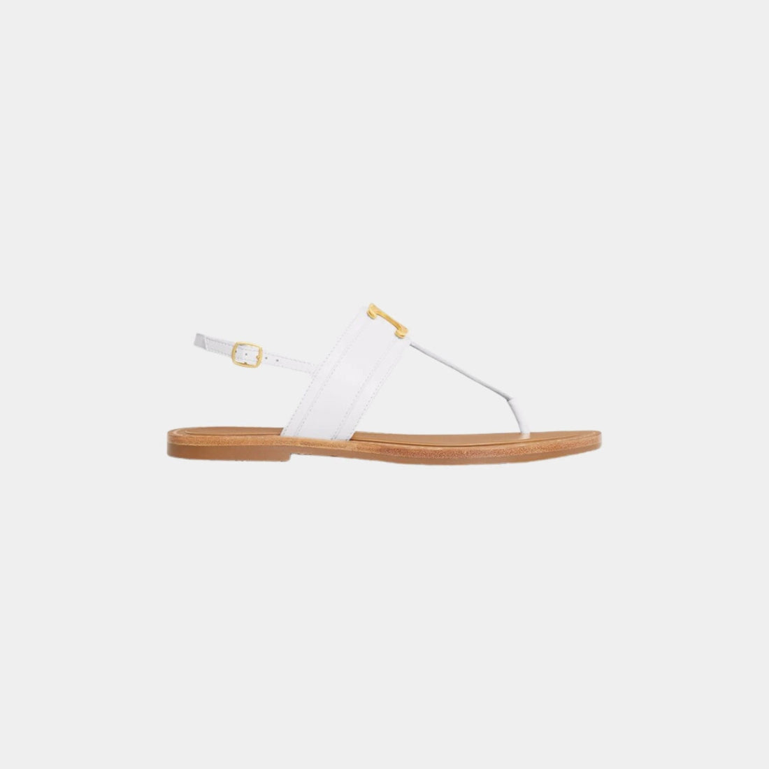 Celine Lympia Triomphe Thong in Calfskin