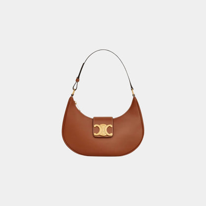 Medium Ava Triomphe Bag In Smooth Calfskin Handbag