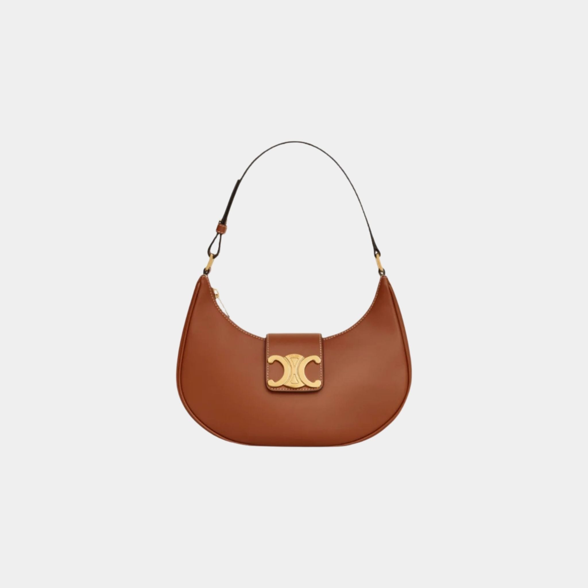 Medium Ava Triomphe Bag In Smooth Calfskin Handbag