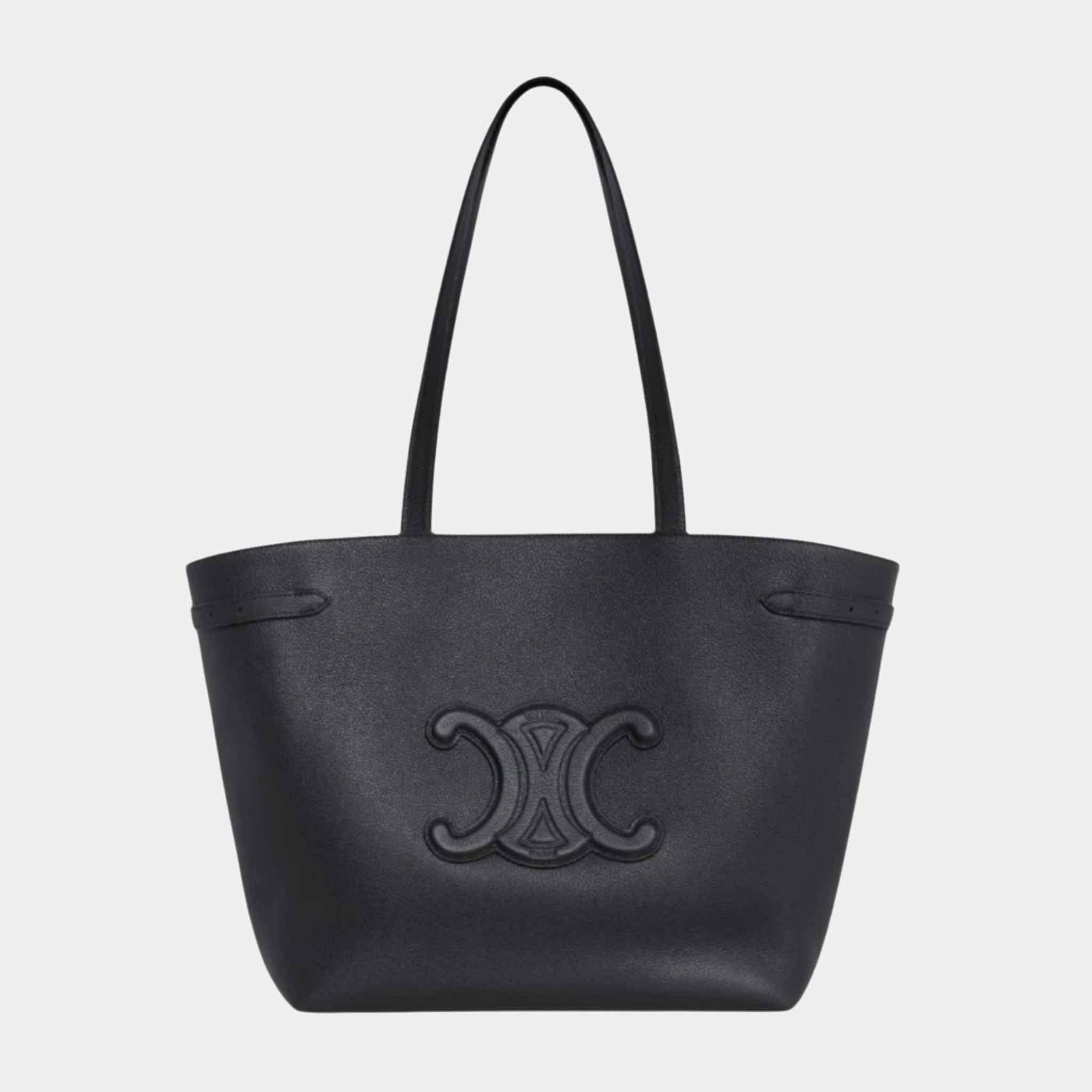 Medium Cabas Anais Cuir Triomphe In Grained Calfskin Handbag