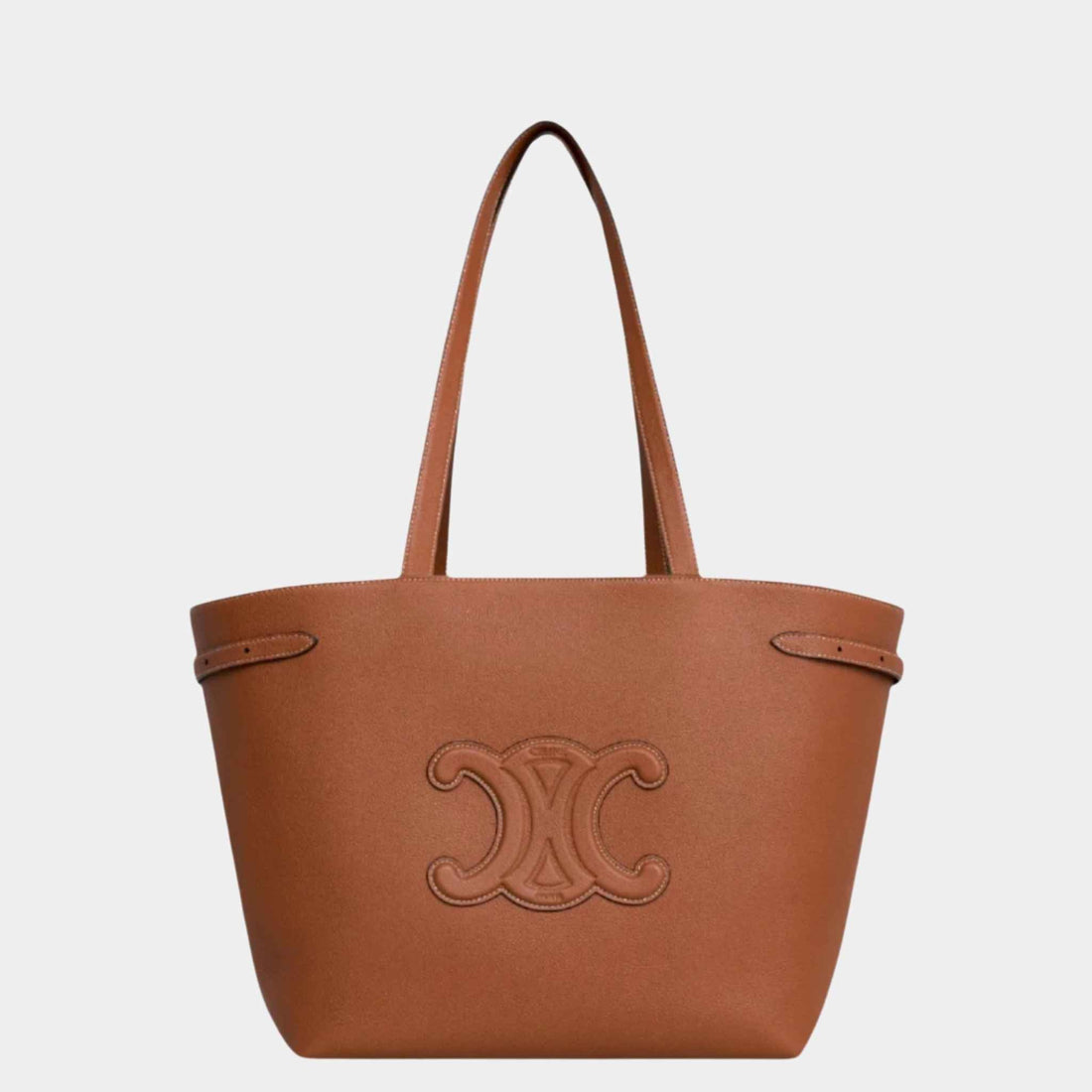 Medium Cabas Anais Cuir Triomphe In Grained Calfskin Handbag