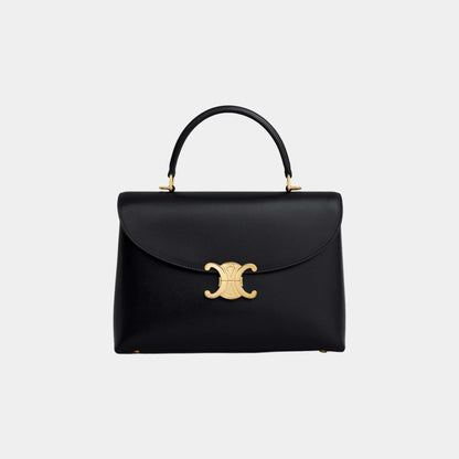 Medium Nino Bag In Shiny Calfskin Handbag