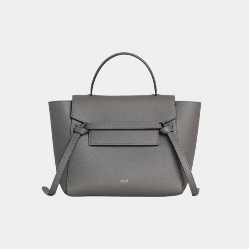 Micro Belt Bag In Grained Calfskin Handbag