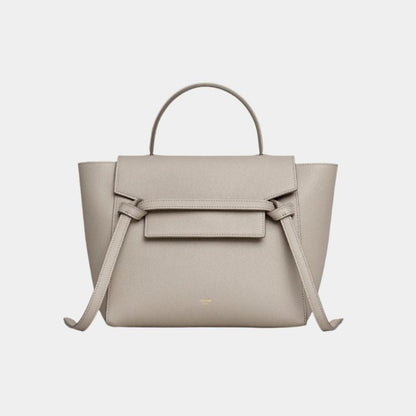 Micro Belt Bag In Grained Calfskin Handbag