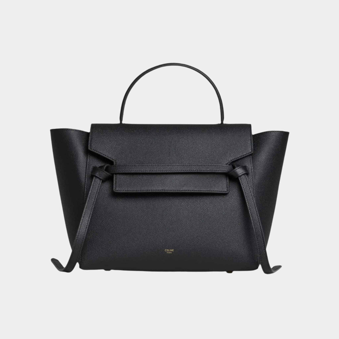Mini Belt Bag In Grained Calfskin Handbag