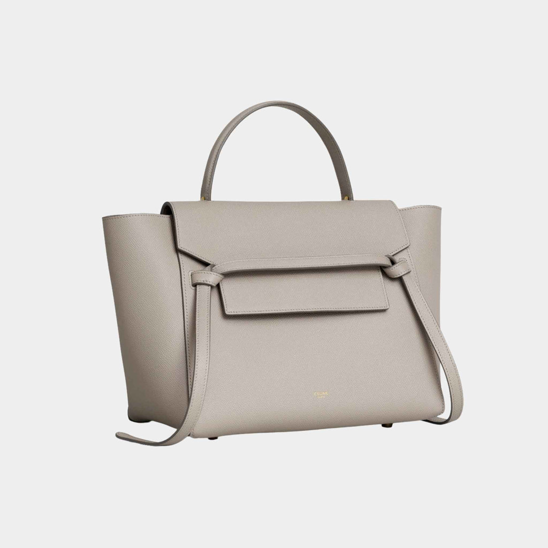 Mini Belt Bag In Grained Calfskin Handbag