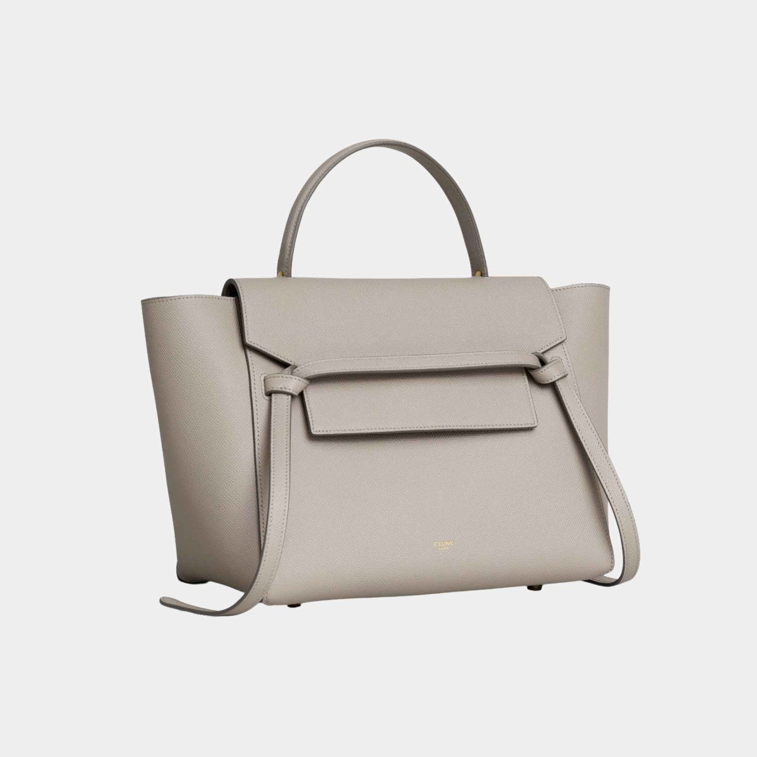Mini Belt Bag In Grained Calfskin Handbag