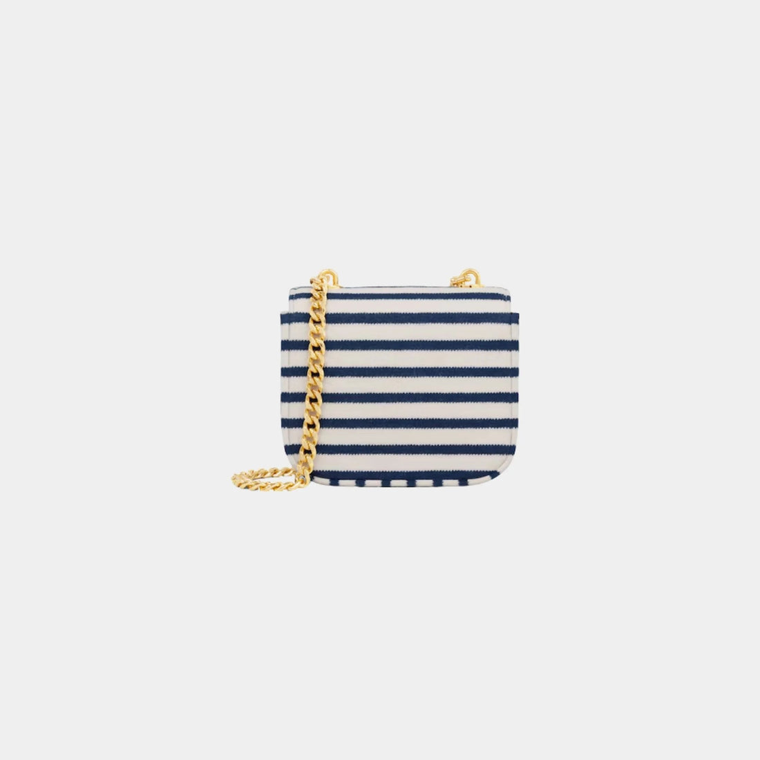 Mini Chain Claude in Striped Textile