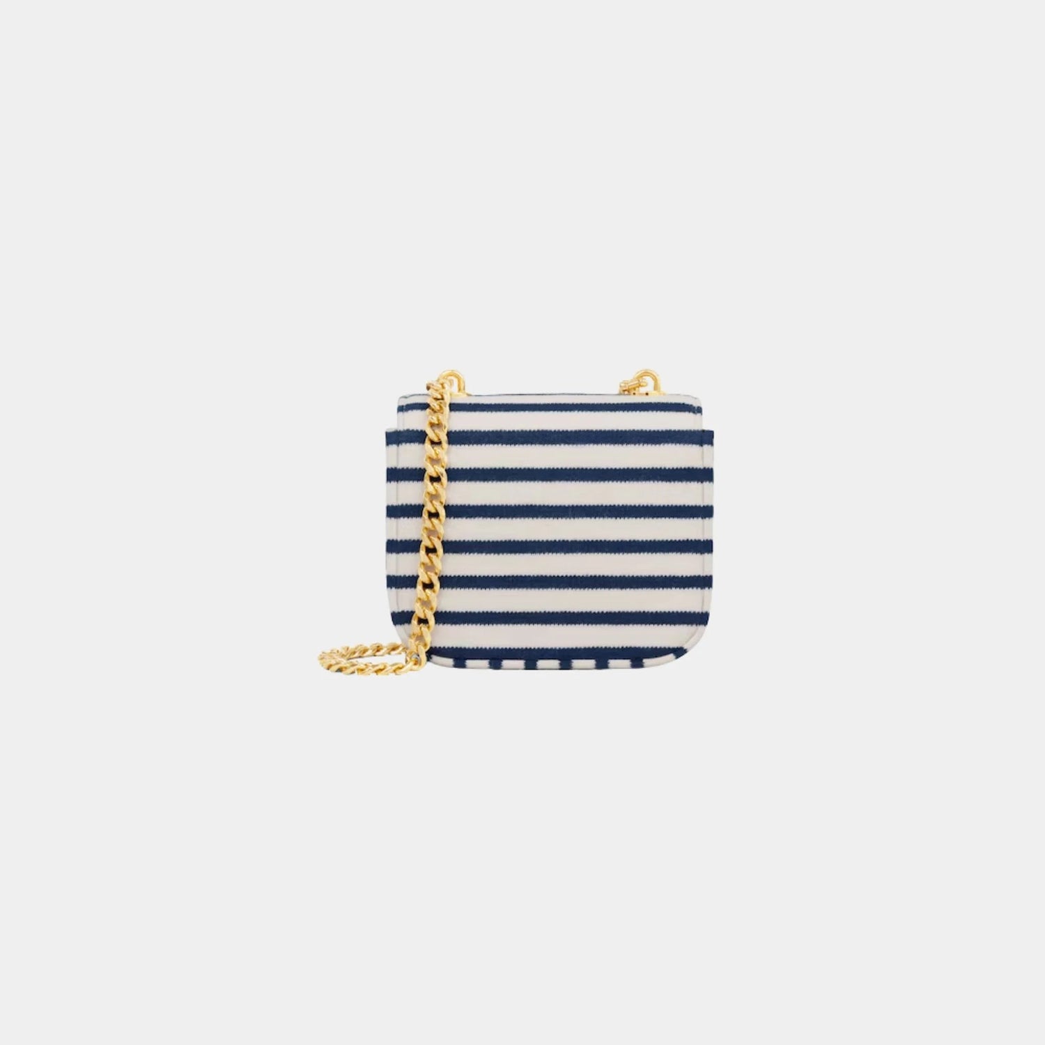 Mini Chain Claude in Striped Textile