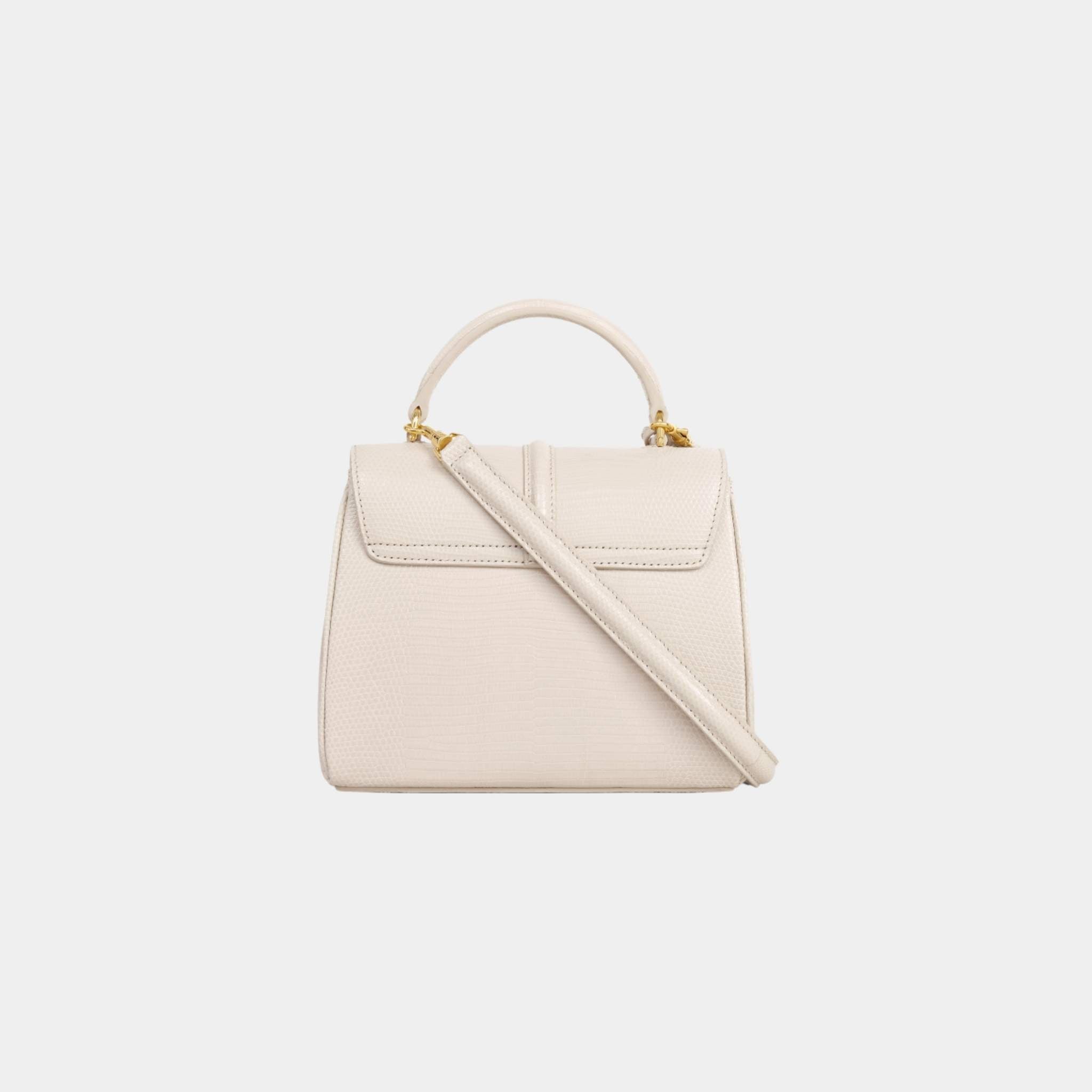 Mini 16 In Lizard Handbag