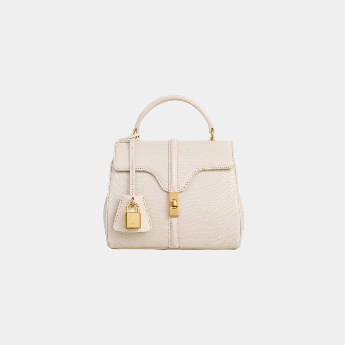 Mini 16 In Lizard Handbag