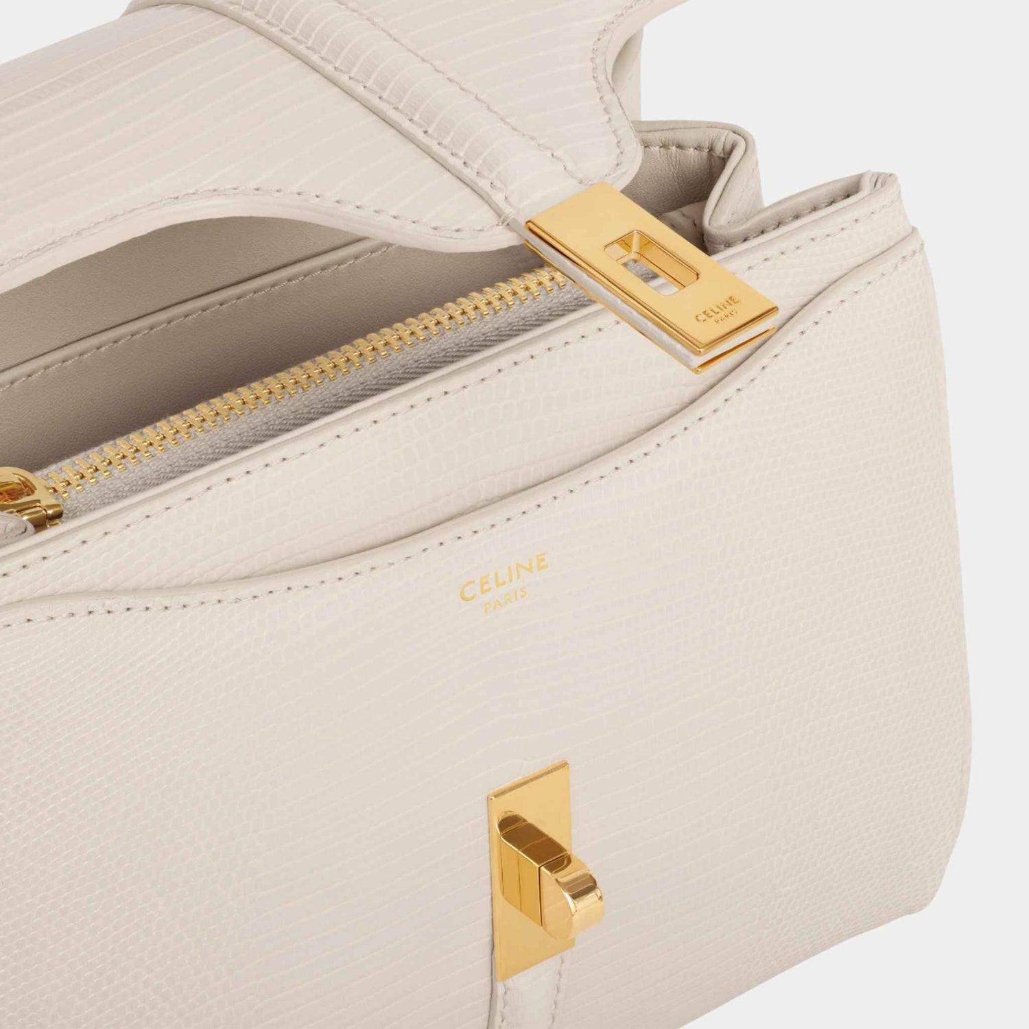 Mini 16 In Lizard Handbag
