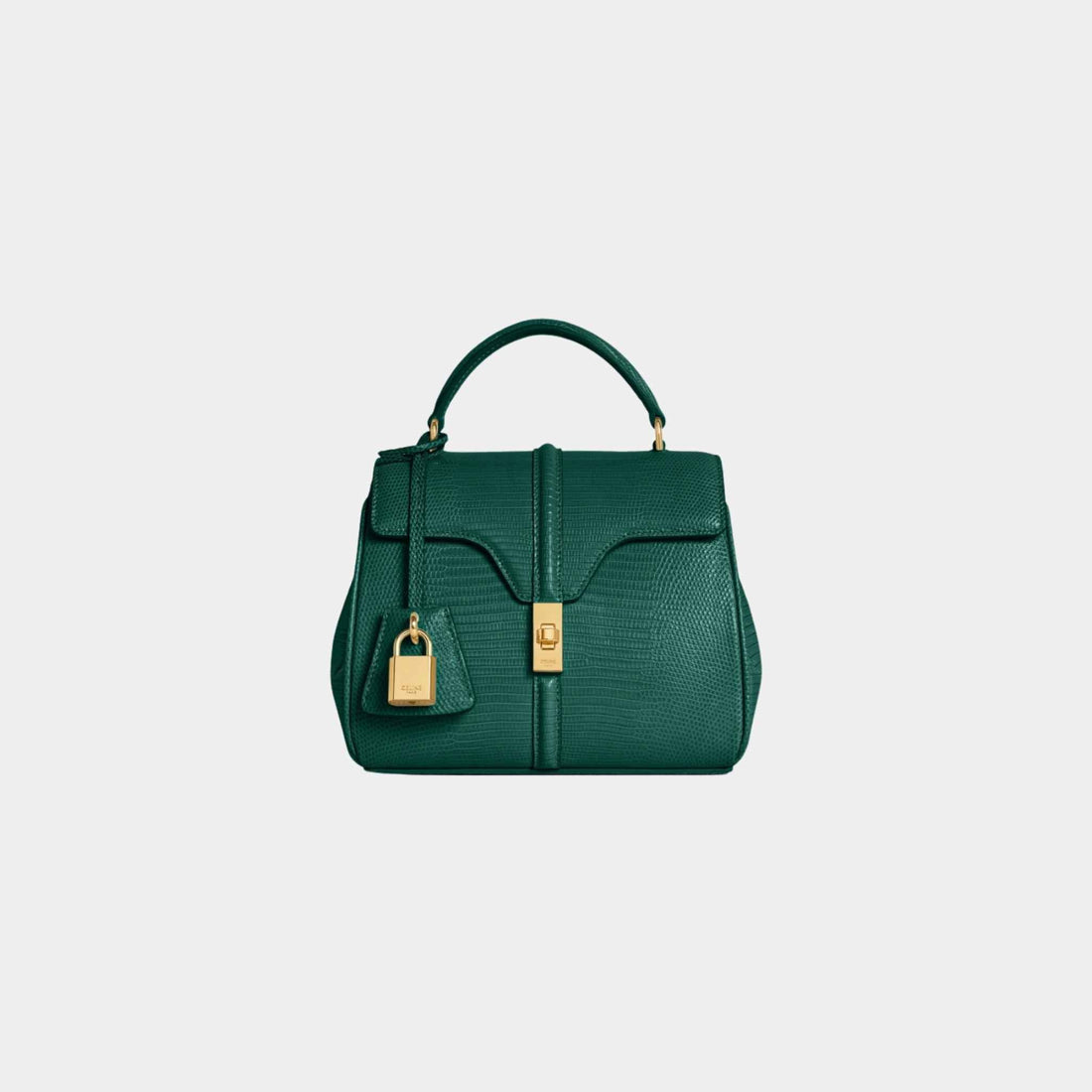 Mini 16 In Lizard Handbag
