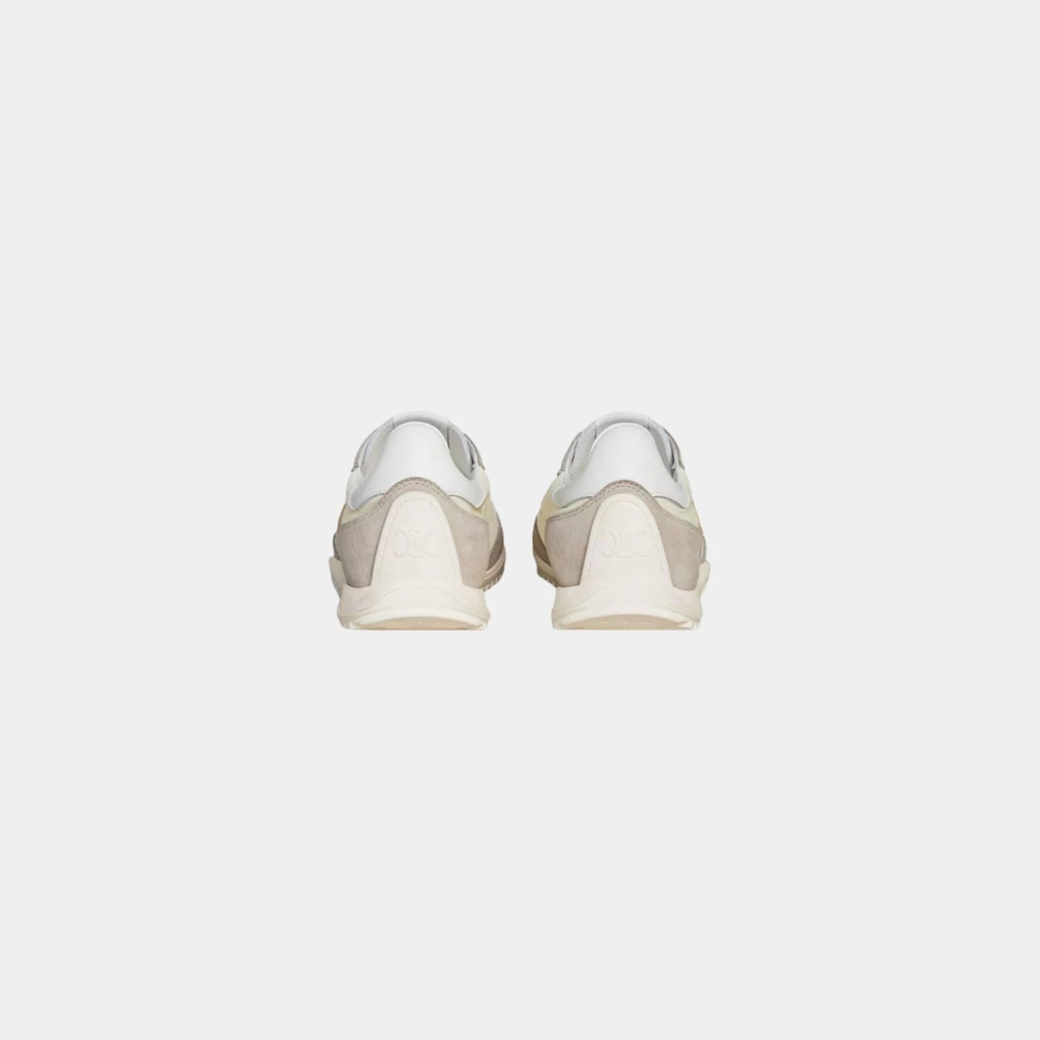 Celine Racer Sneaker With Triomphe in Nylon, Suede &amp; Calfskin