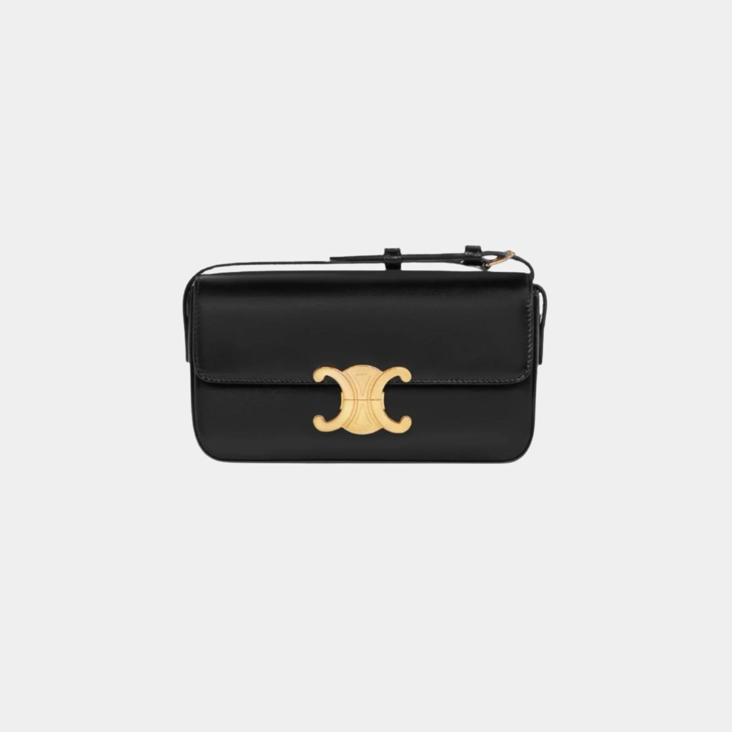 Shoulder Bag Claude In Shiny Calfskin Handbag
