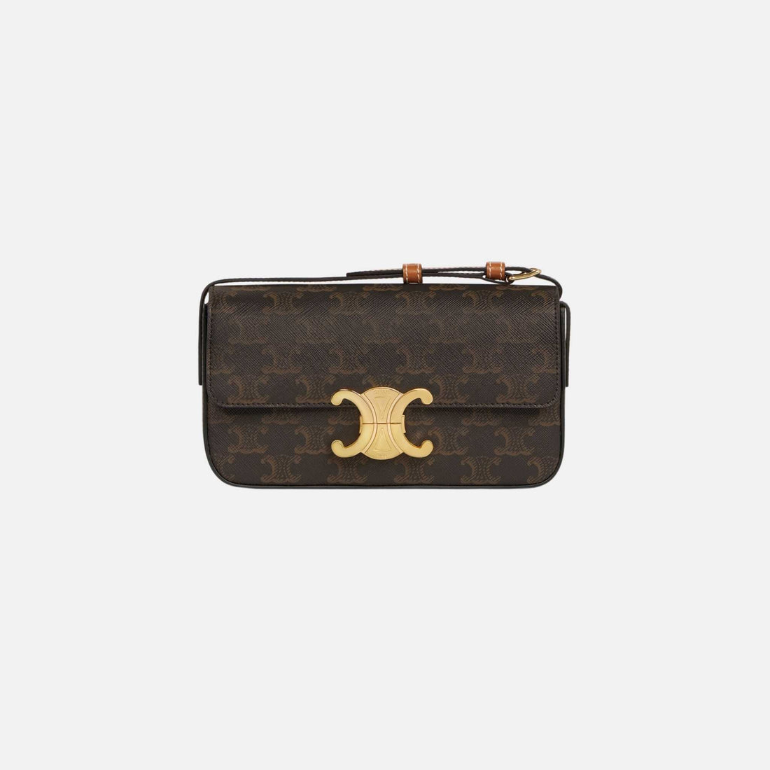 Shoulder Bag Claude In Triomphe Canvas And Calfskin