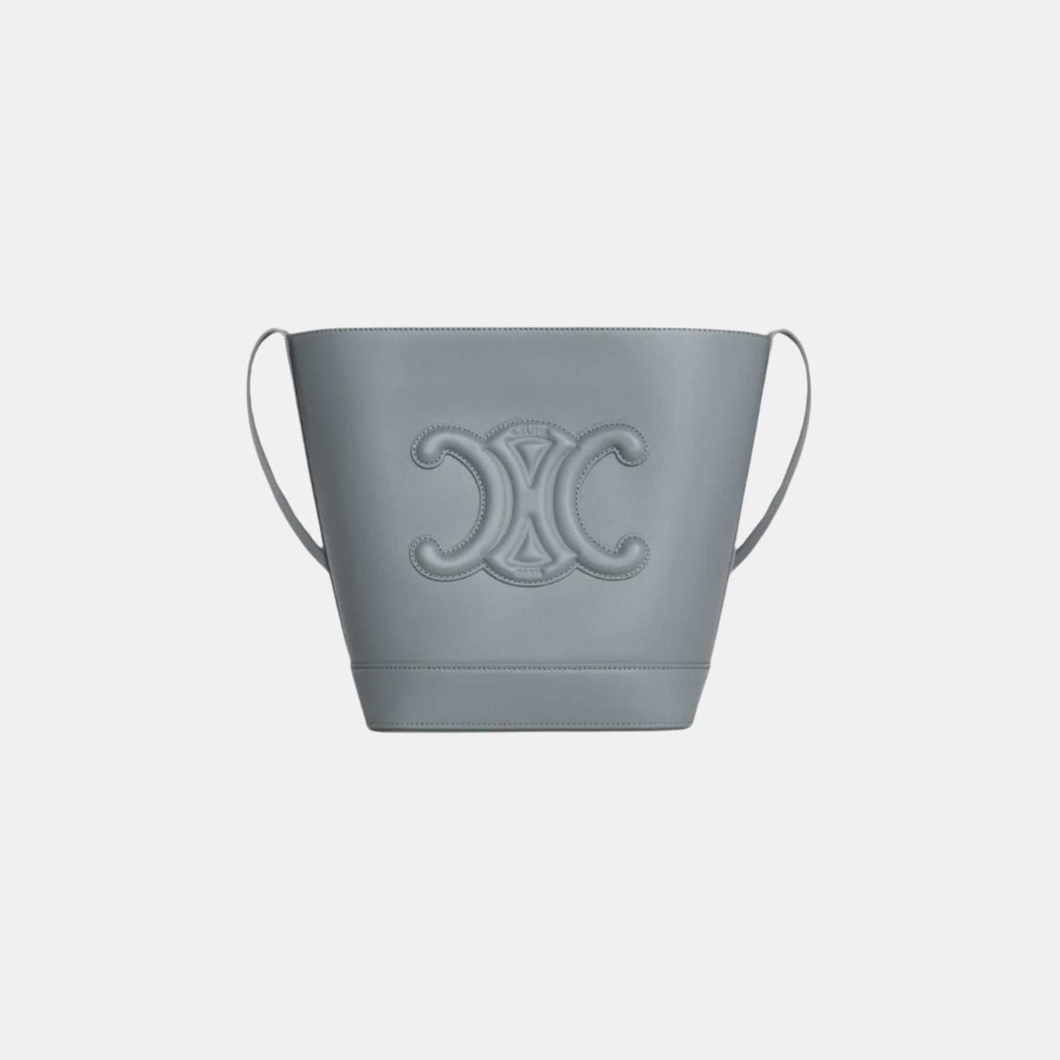 Small Bucket Cuir Triomphe In Smooth Calfskin Handbag