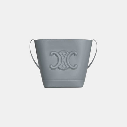 Small Bucket Cuir Triomphe In Smooth Calfskin Handbag
