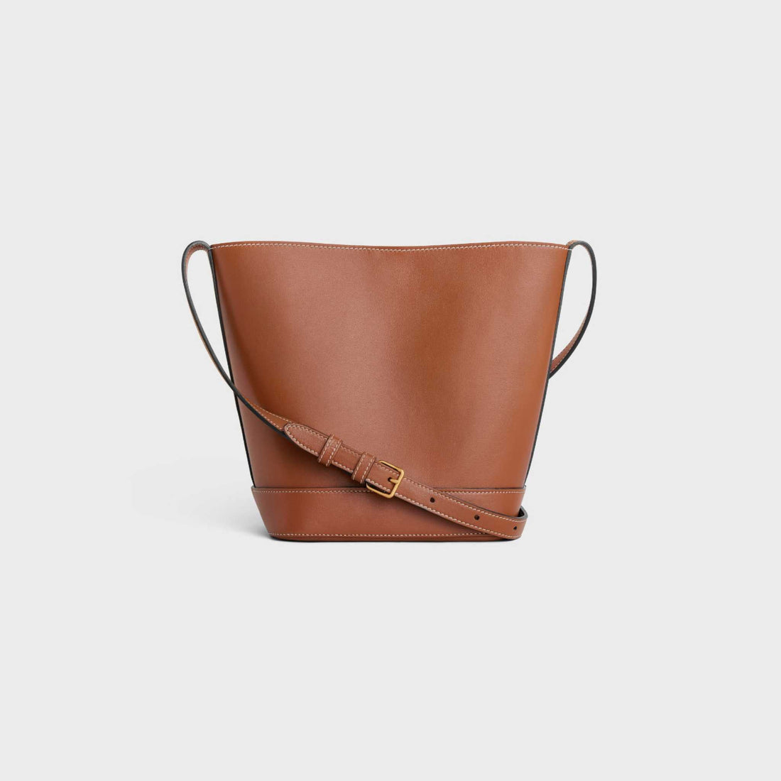 Small Bucket Cuir Triomphe In Smooth Calfskin Handbag