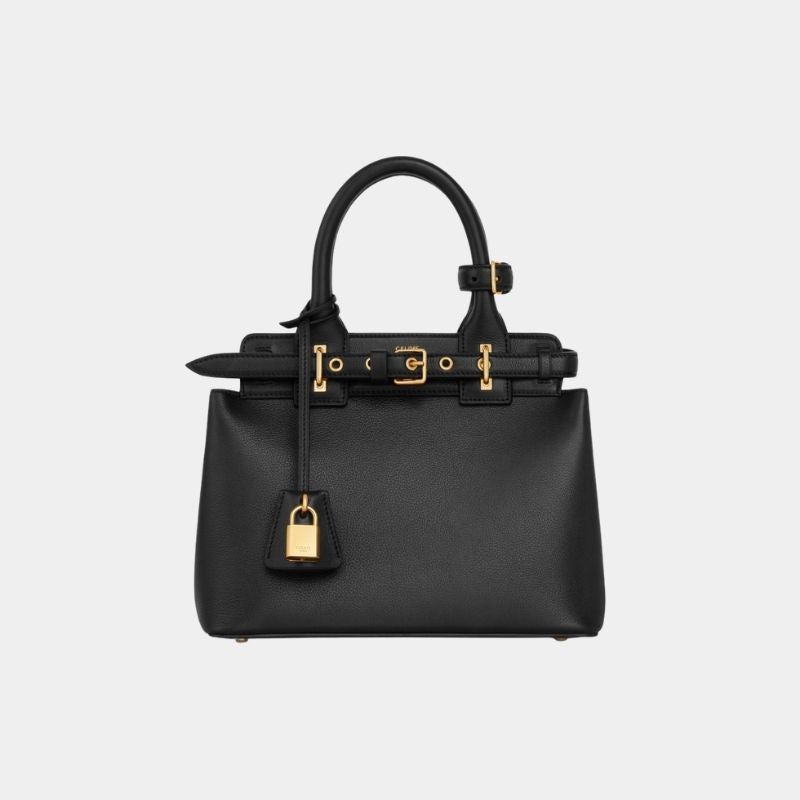 Teen Celine Conti Bag In Supple Calfskin Handbag