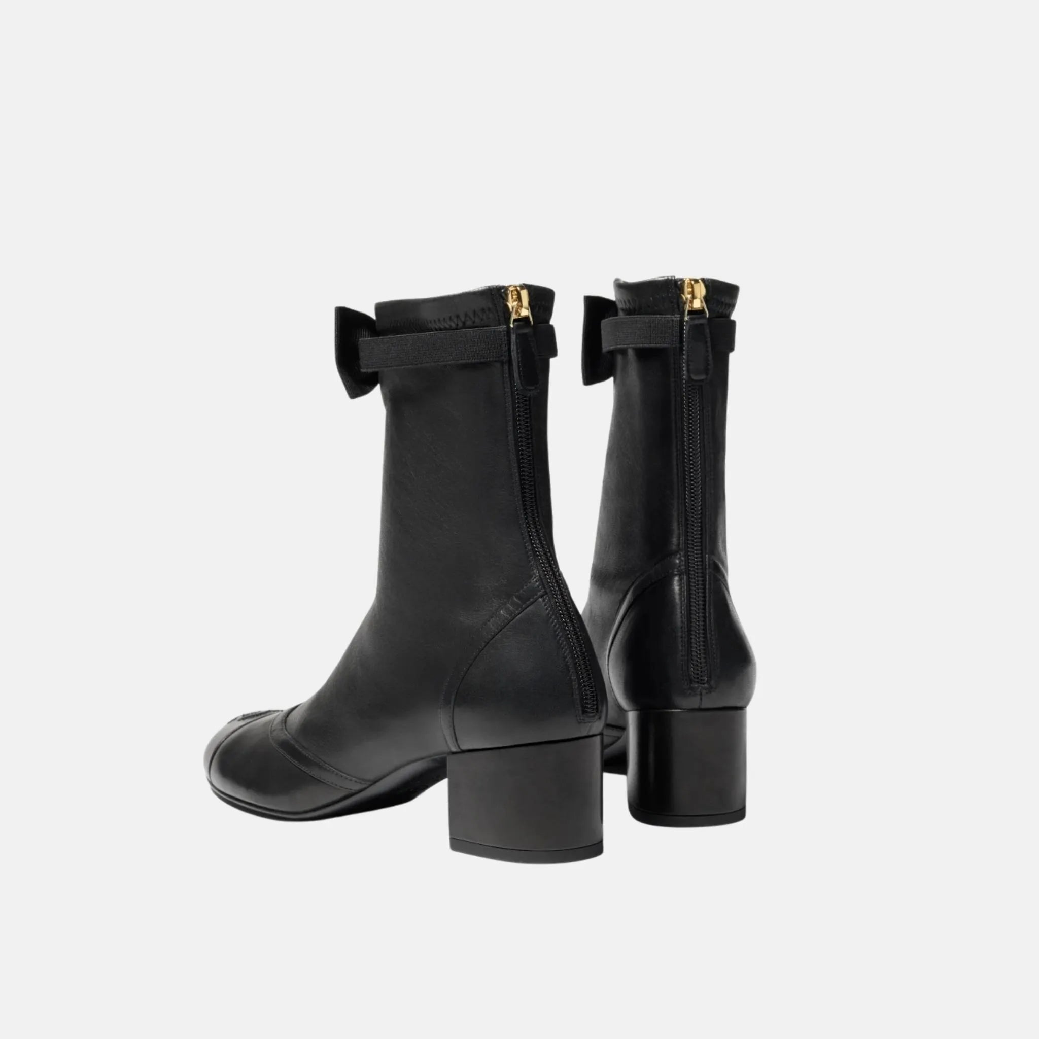 Ankle Boots in Stretch Lambskin