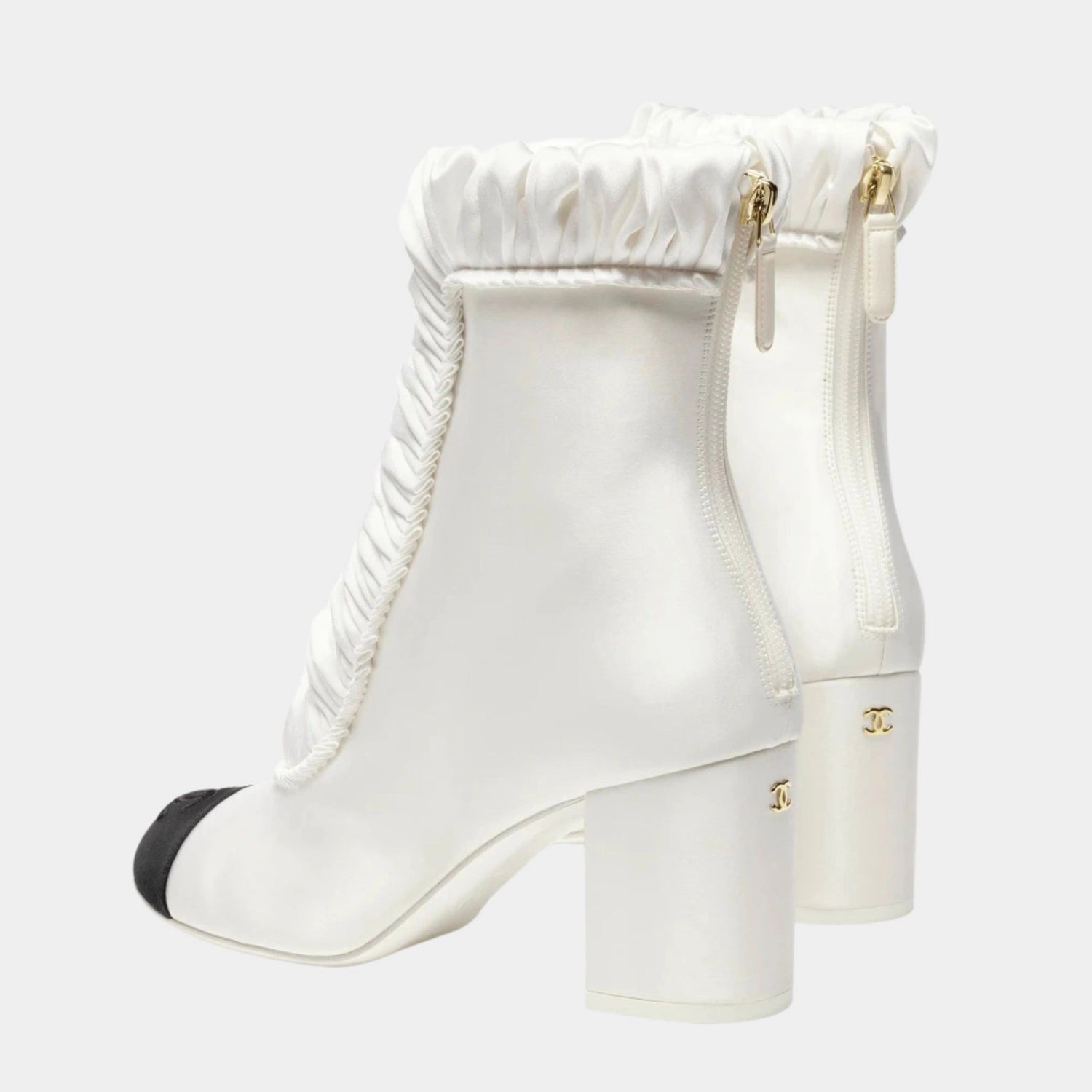 Ankle boots Silk Satin &amp; Grosgrain