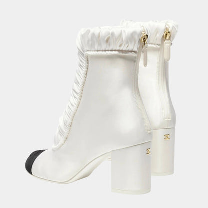 Ankle boots Silk Satin &amp; Grosgrain