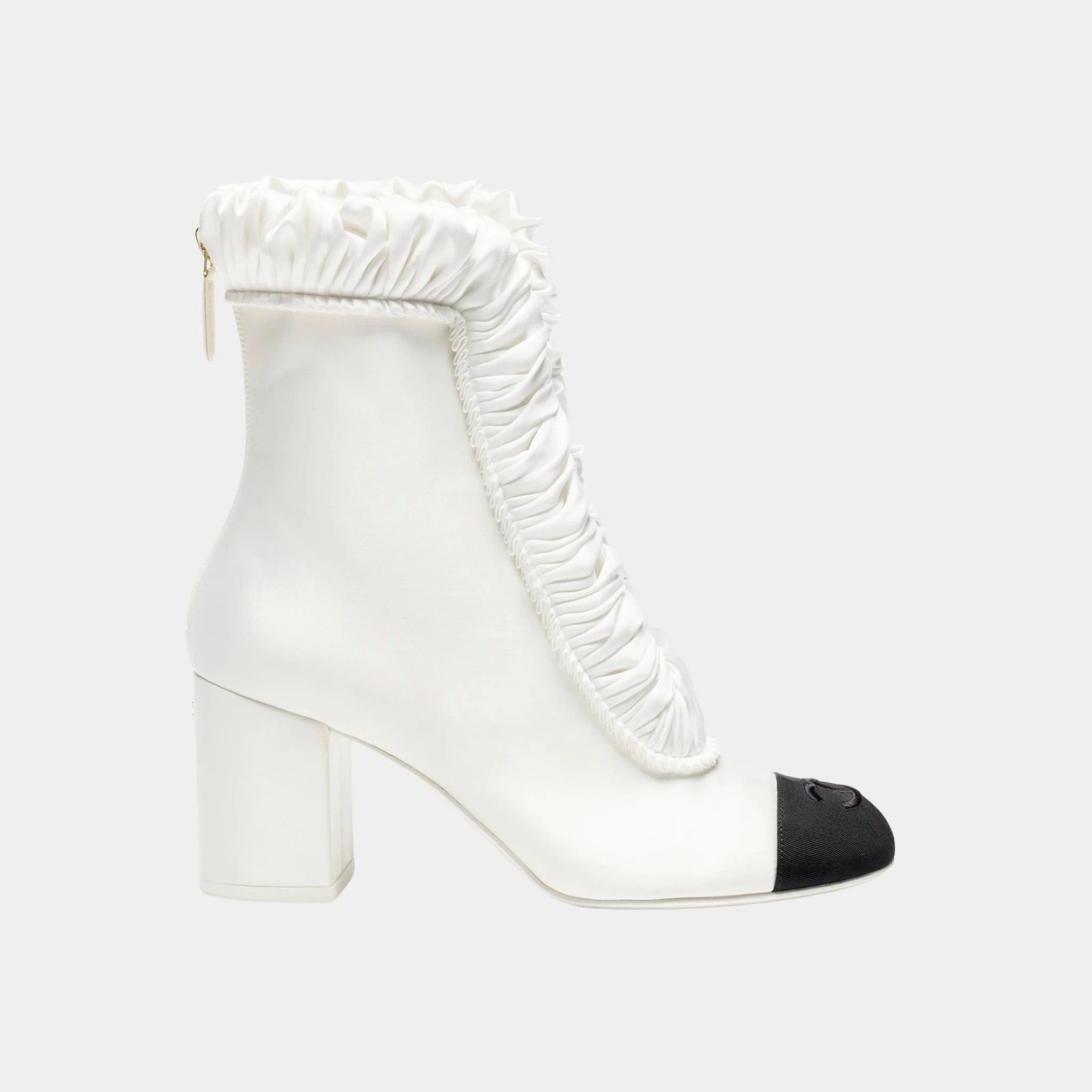 Ankle boots Silk Satin &amp; Grosgrain