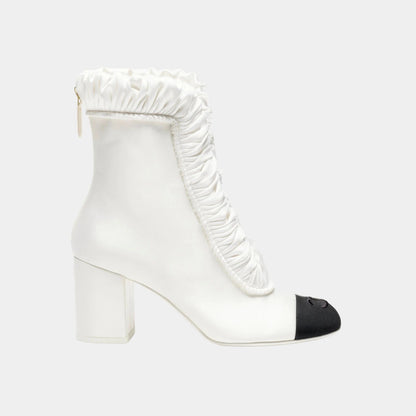 Ankle boots Silk Satin &amp; Grosgrain