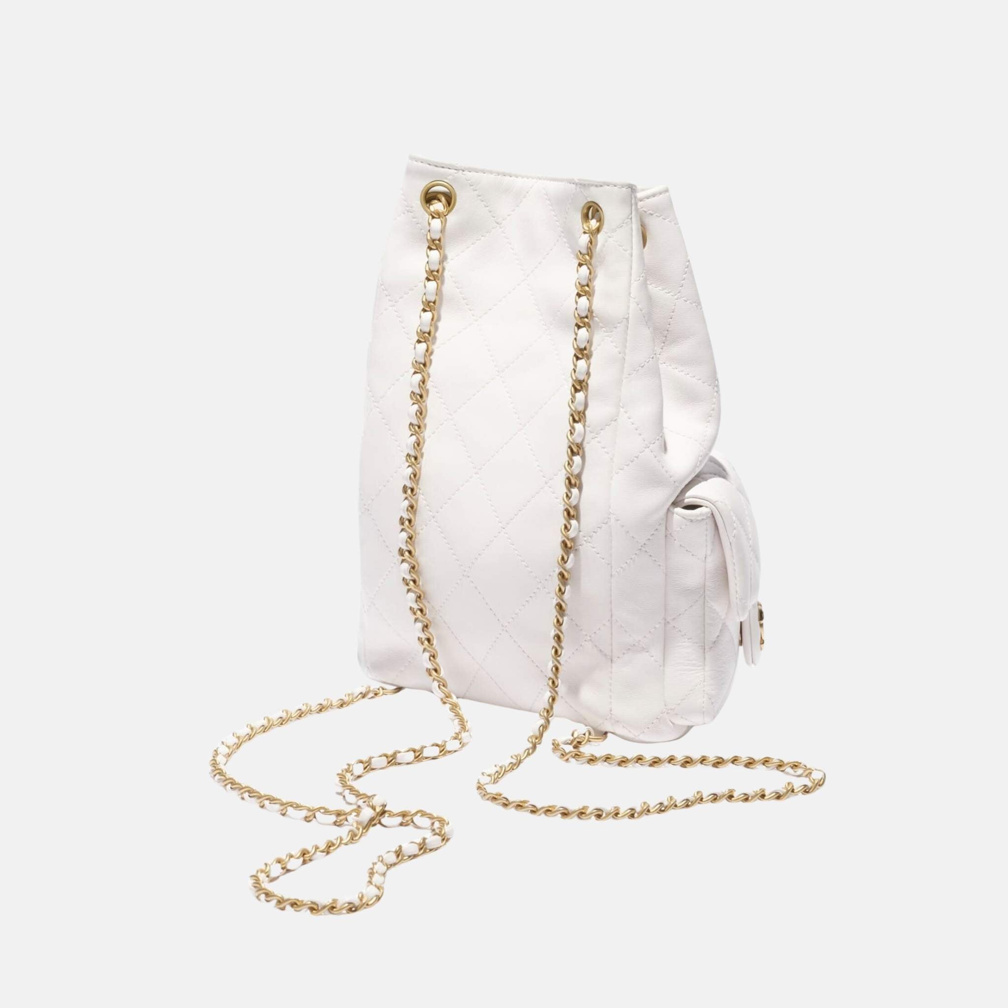 Backpack Cruise 2024/25 In Shiny Lambskin And Gold Tone Metal