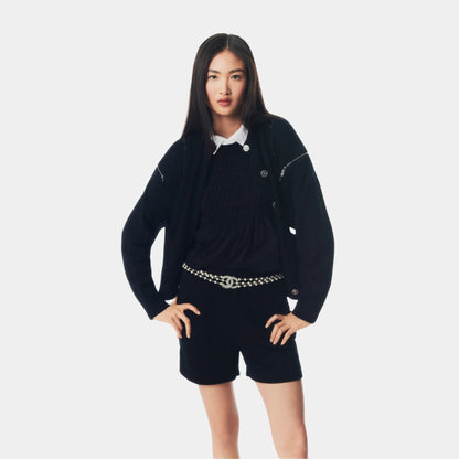 Blouson Cashmere Black