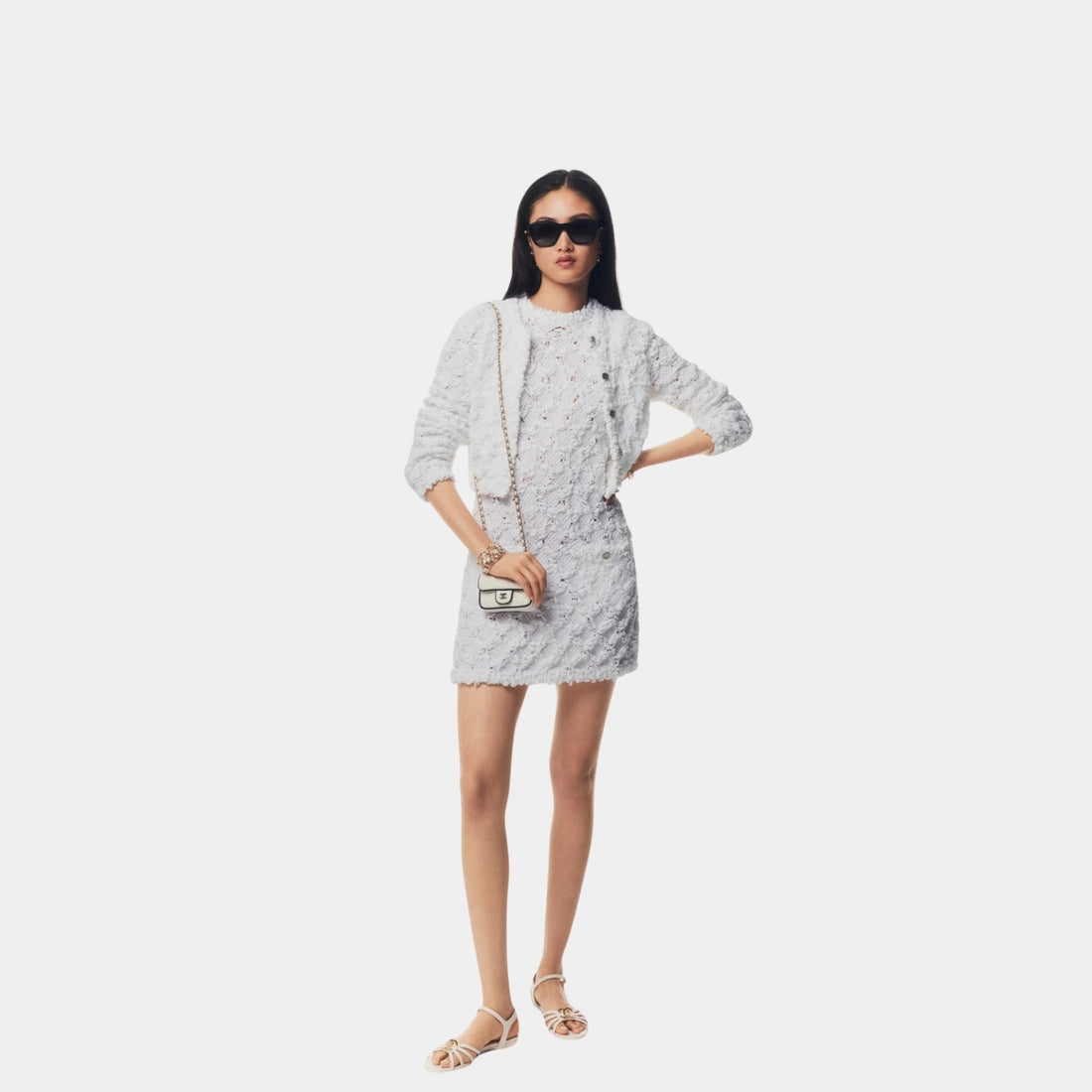 Cardigan Cotton White