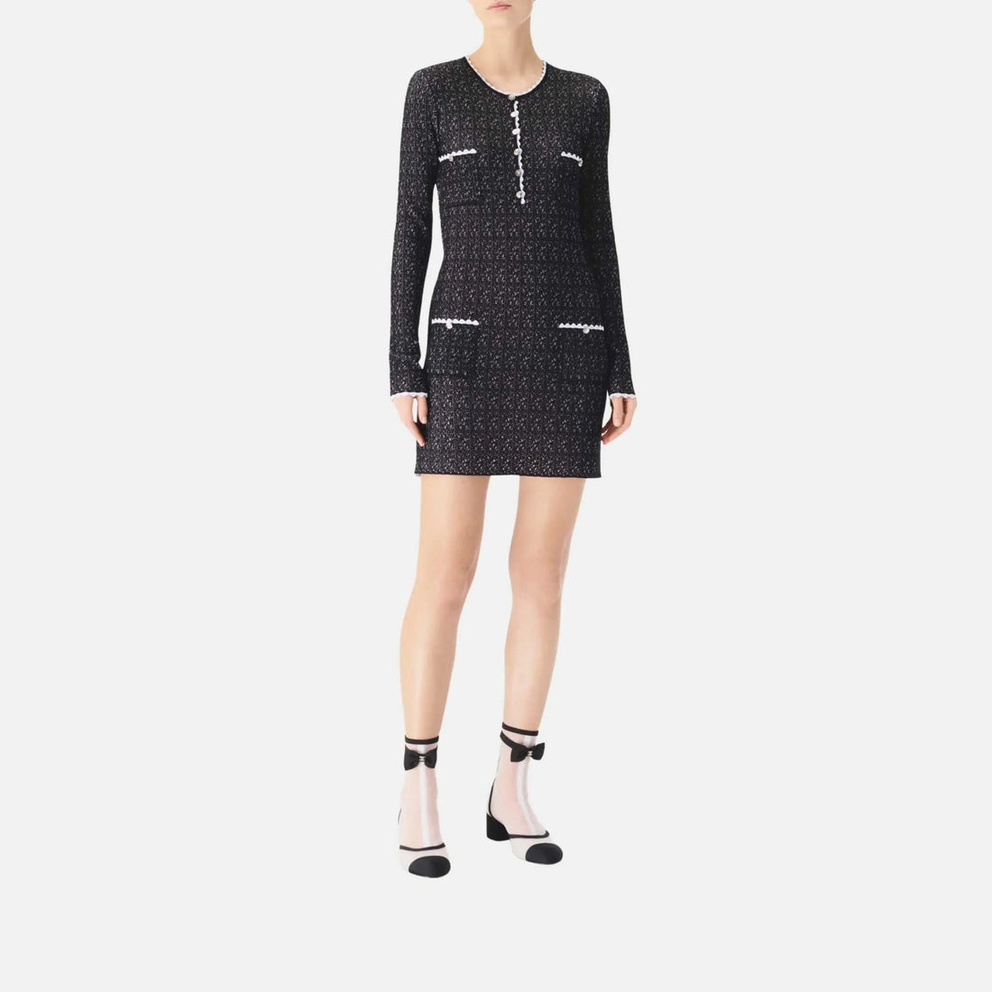 Dress in Mixed Fibers