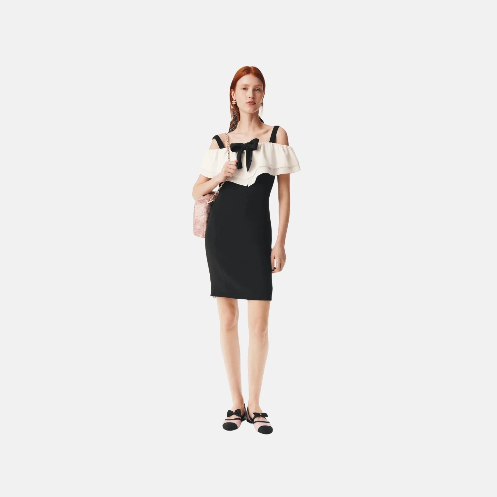 Dress in Silk Crepe