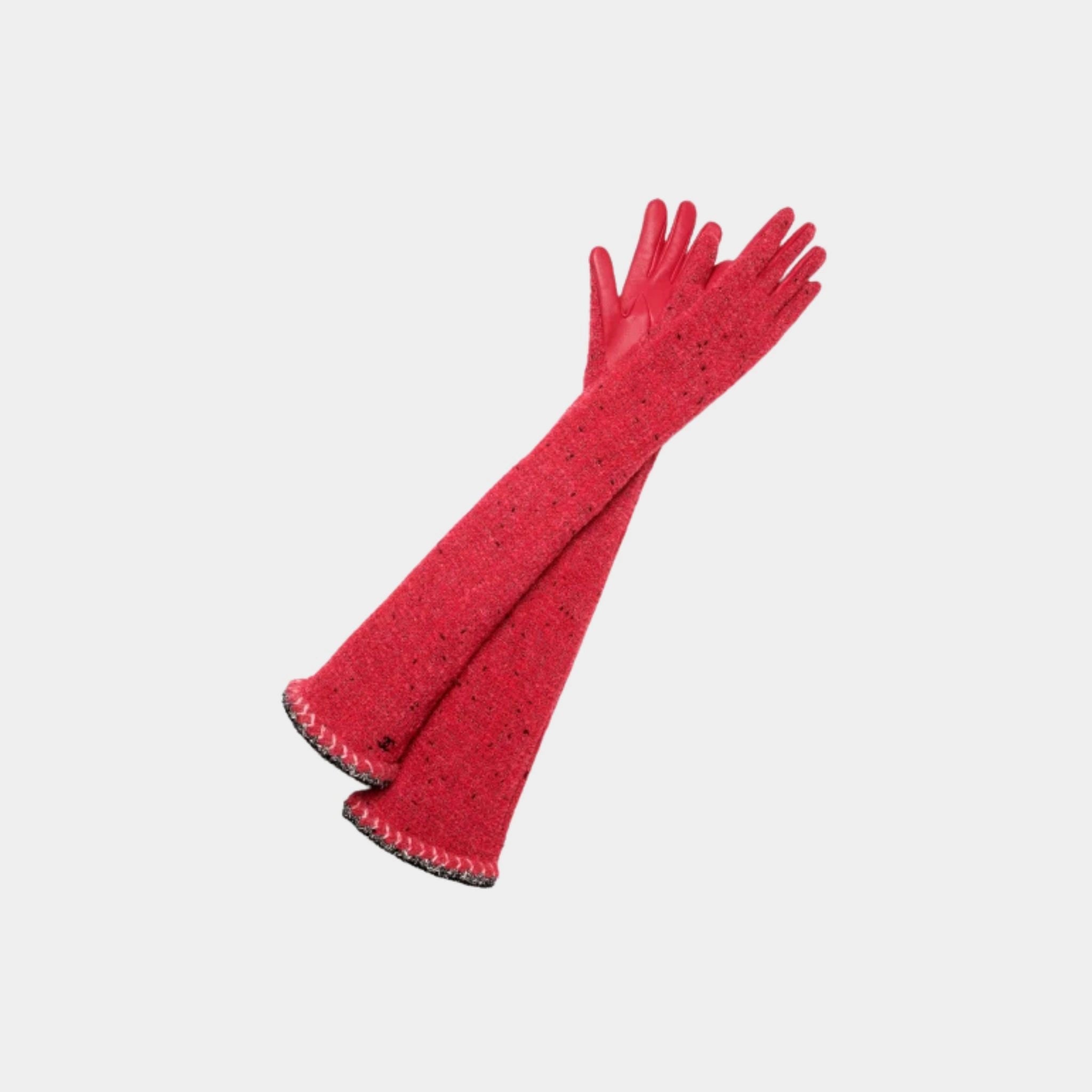 Gloves Tweed &amp; Lambskin