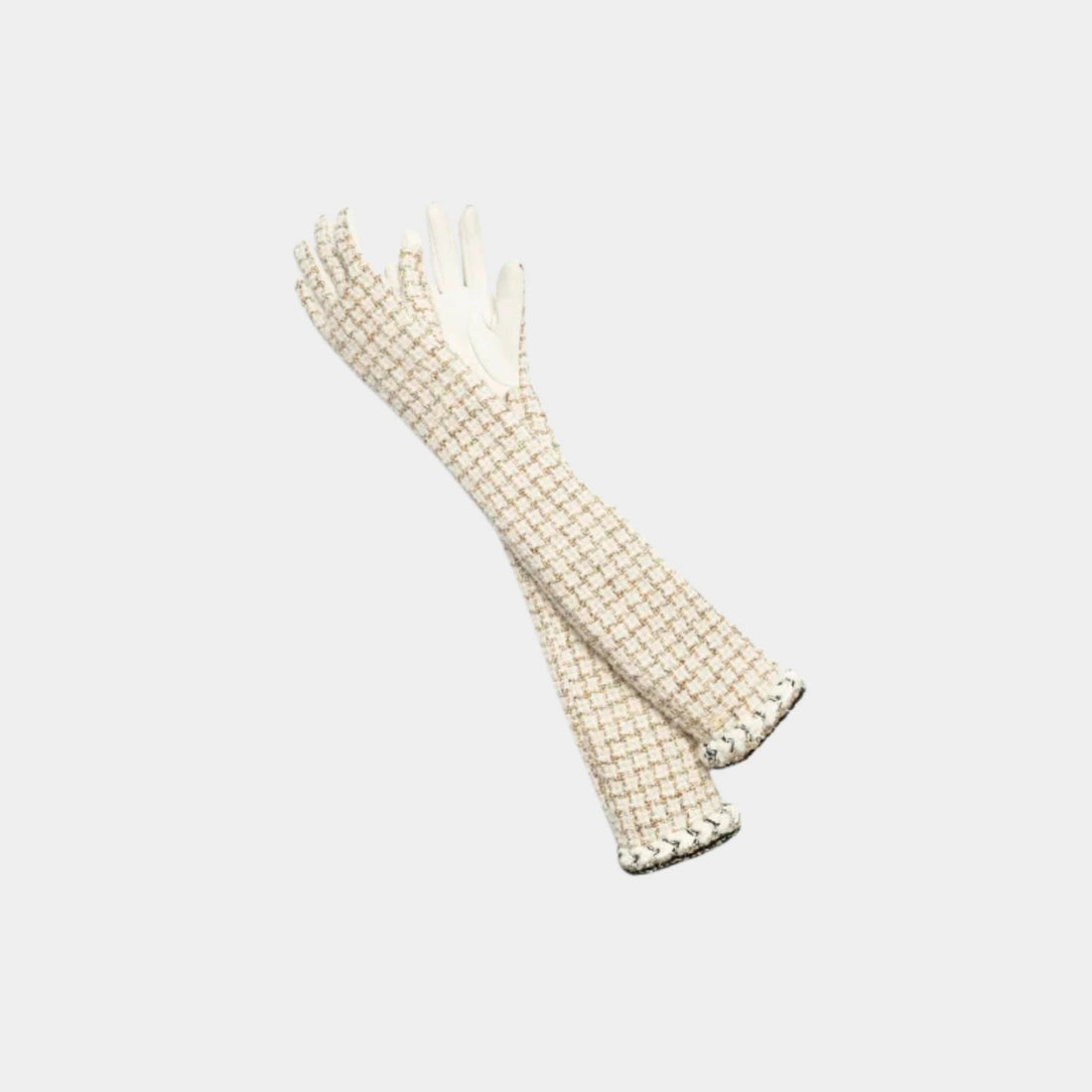 Gloves Tweed &amp; Lambskin