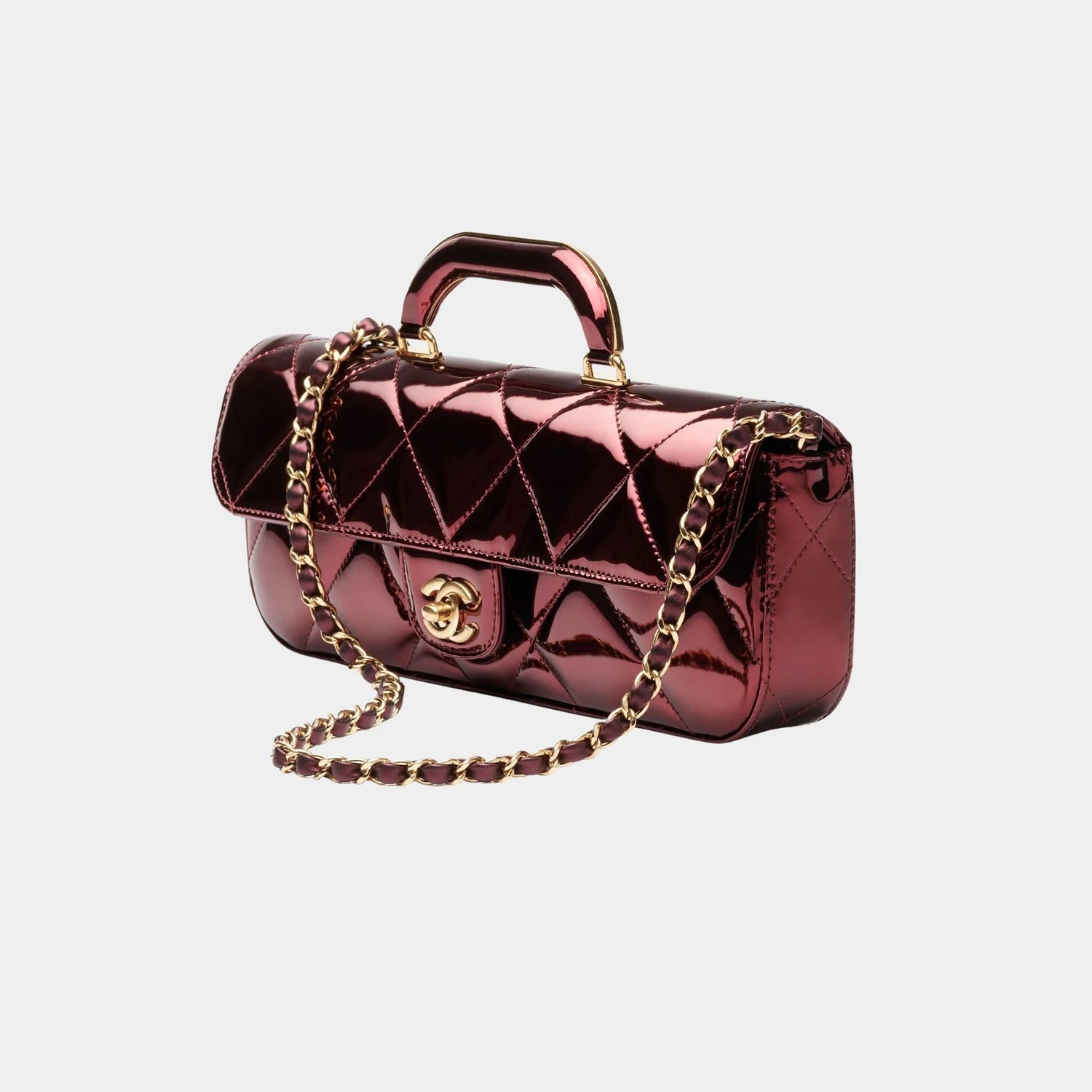 Large Flap Bag With Handle