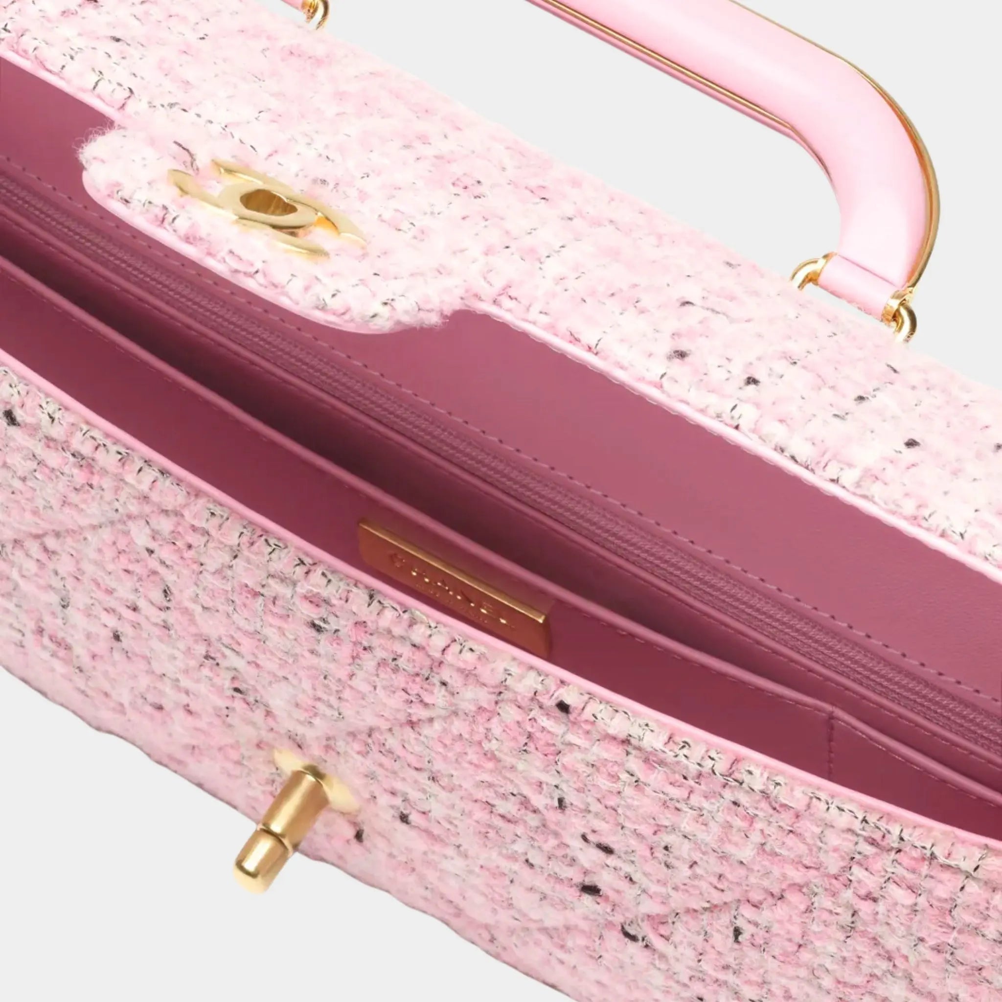 Large Flap Bag With Handle