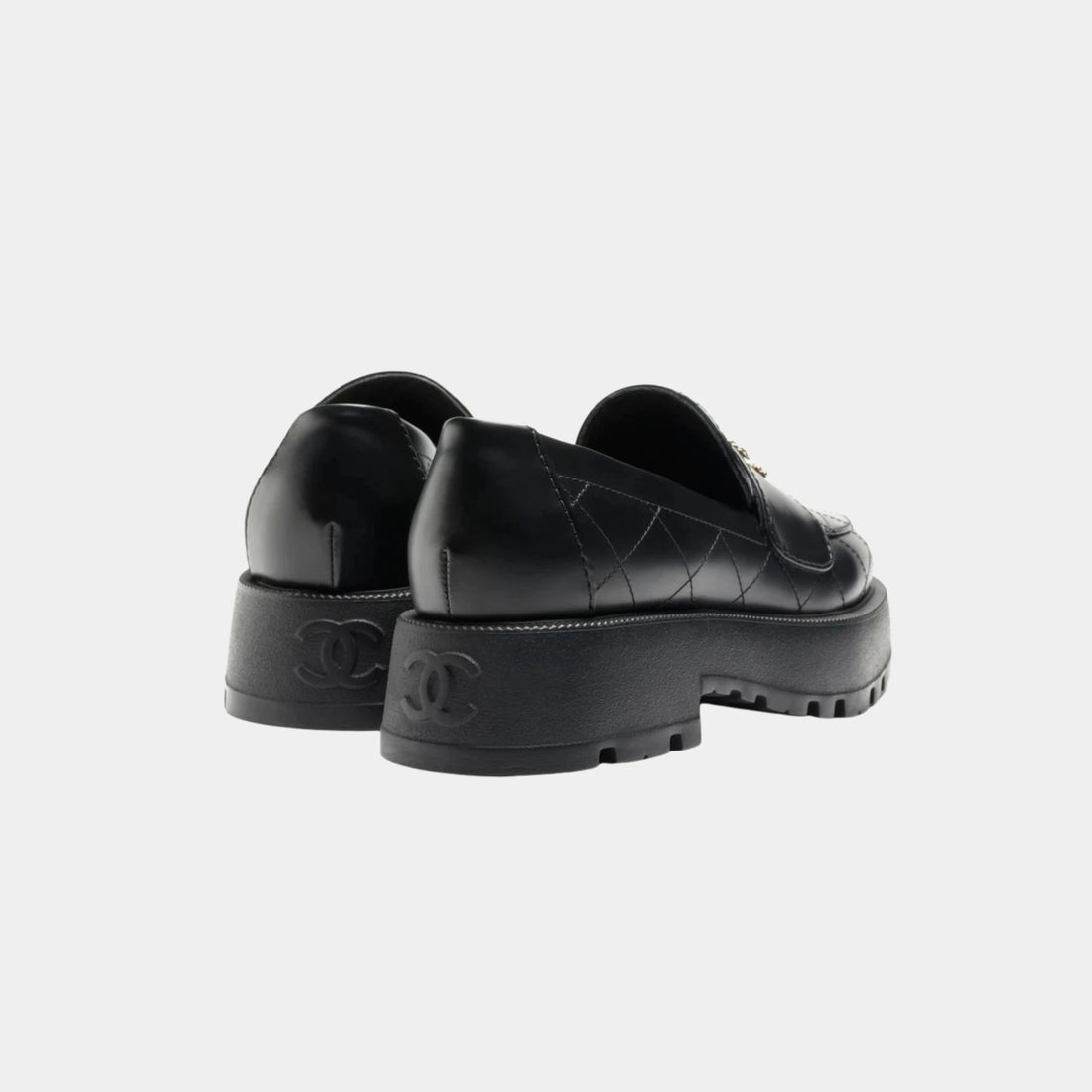 Loafers in Black Calfskin