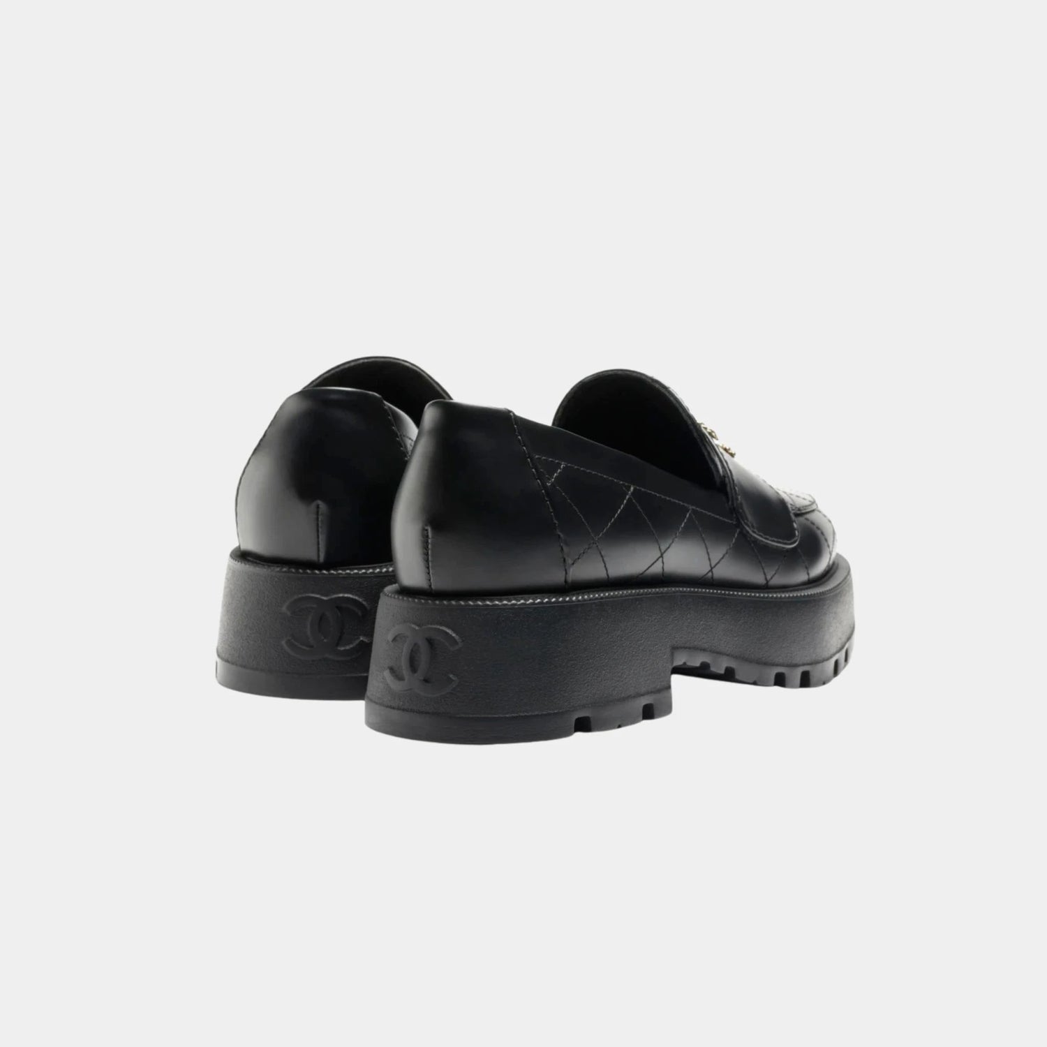 Loafers in Black Calfskin