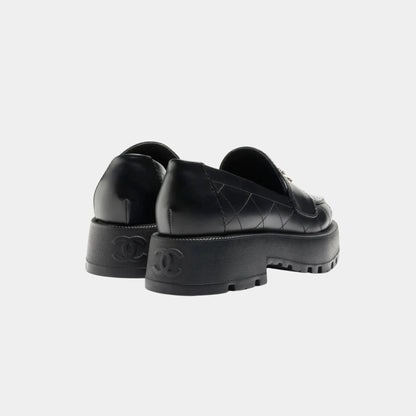 Loafers in Black Calfskin