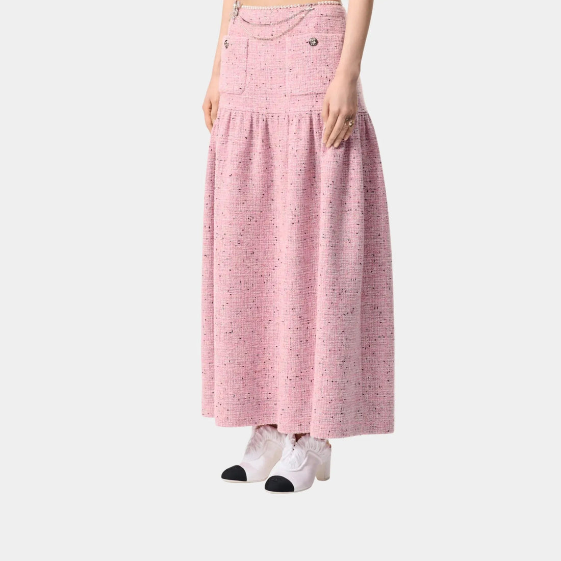 Long Skirt in Tweed