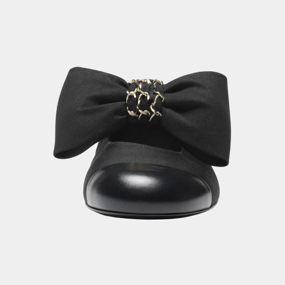 Mary Janes in Grosgrain &amp; Calfskin
