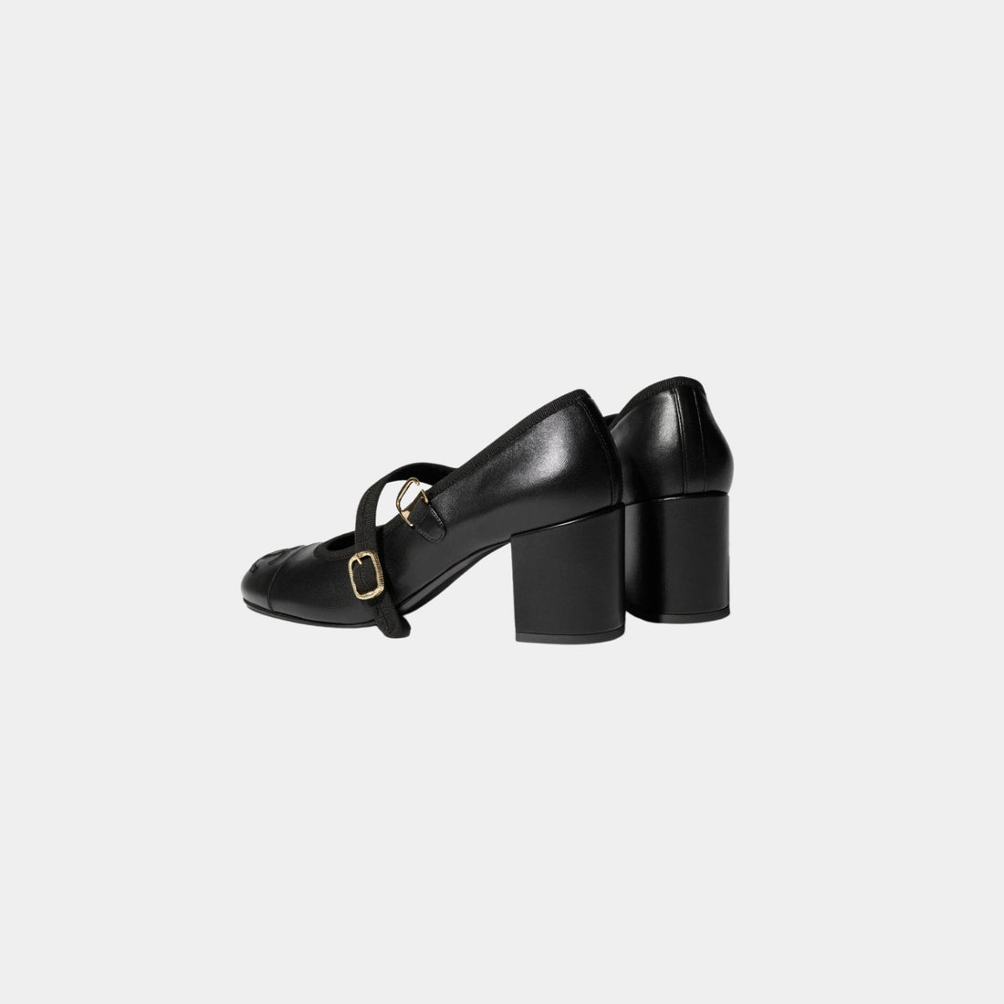 Mary Janes Lambskin Black